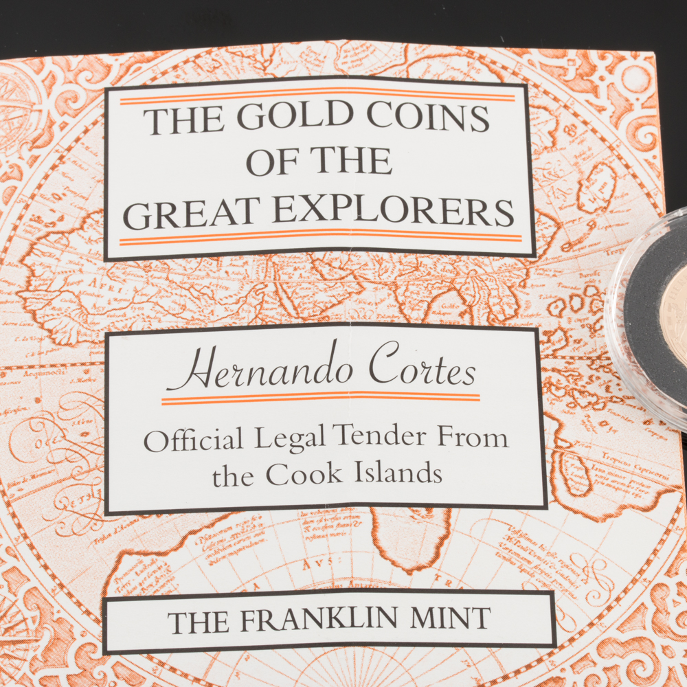 1997 Cook Islands $50 14K Gold Coin