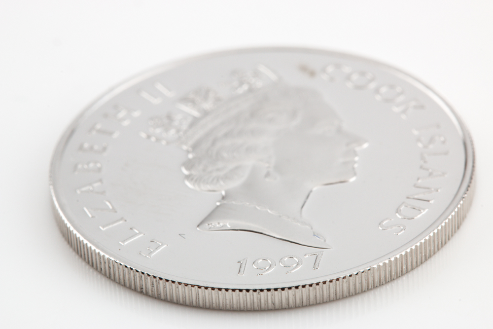 Franklin Mint Ferdinand Magellan Cook Islands $500 Platinum Coin