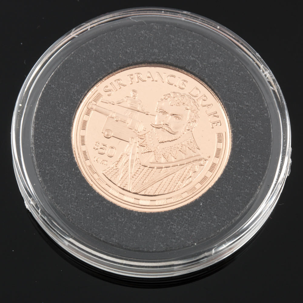 1997 Cook Islands $50 Gold Coin