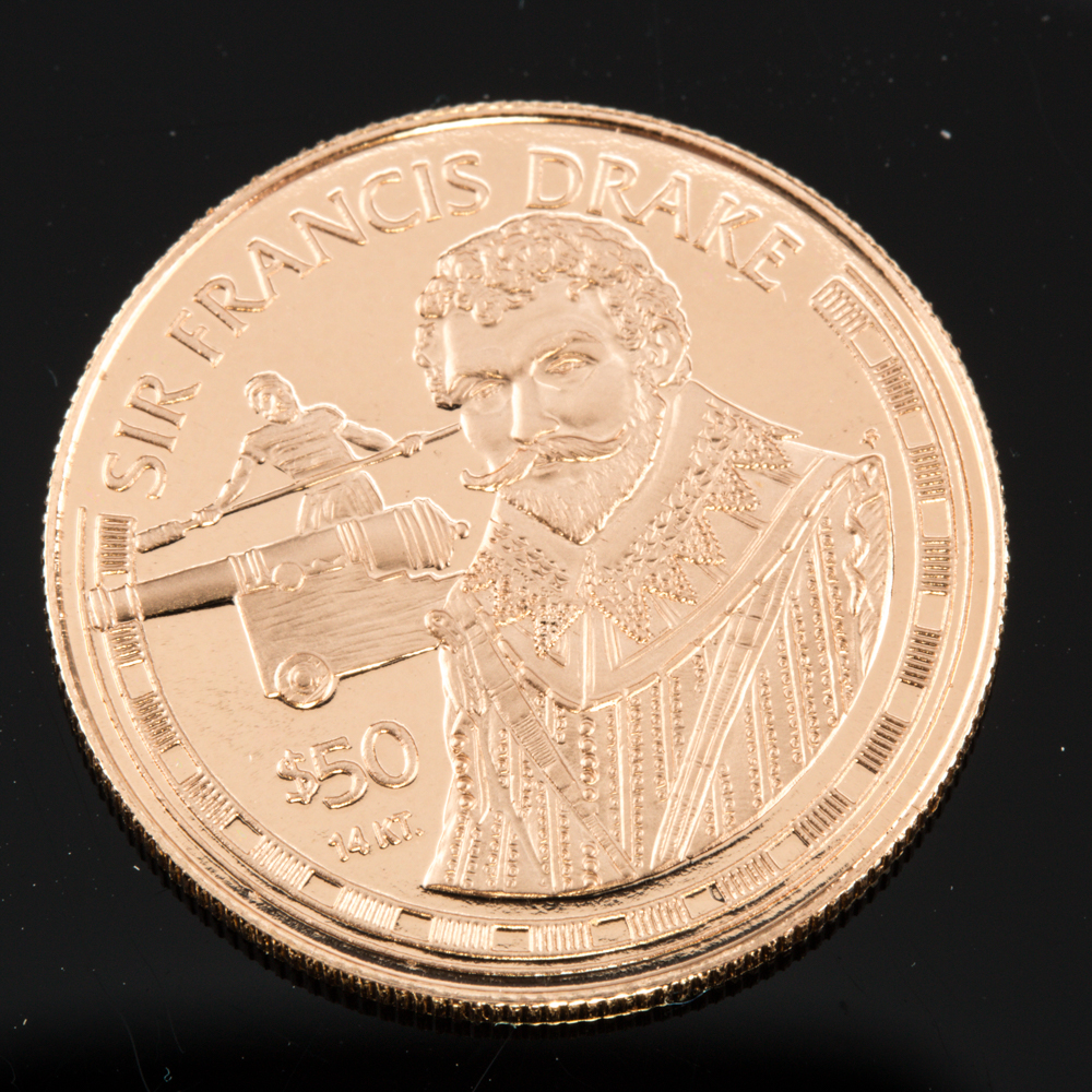 1997 Cook Islands $50 Gold Coin