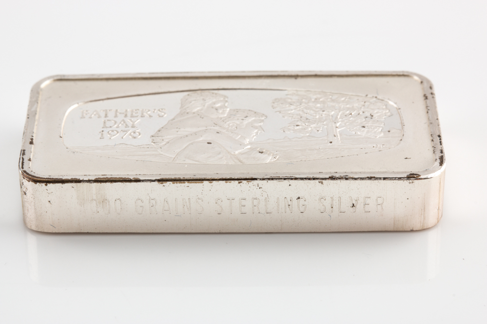 Franklin Mint .999 Silver Commemorative Ingots
