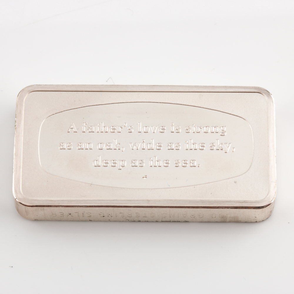 Franklin Mint .999 Silver Commemorative Ingots