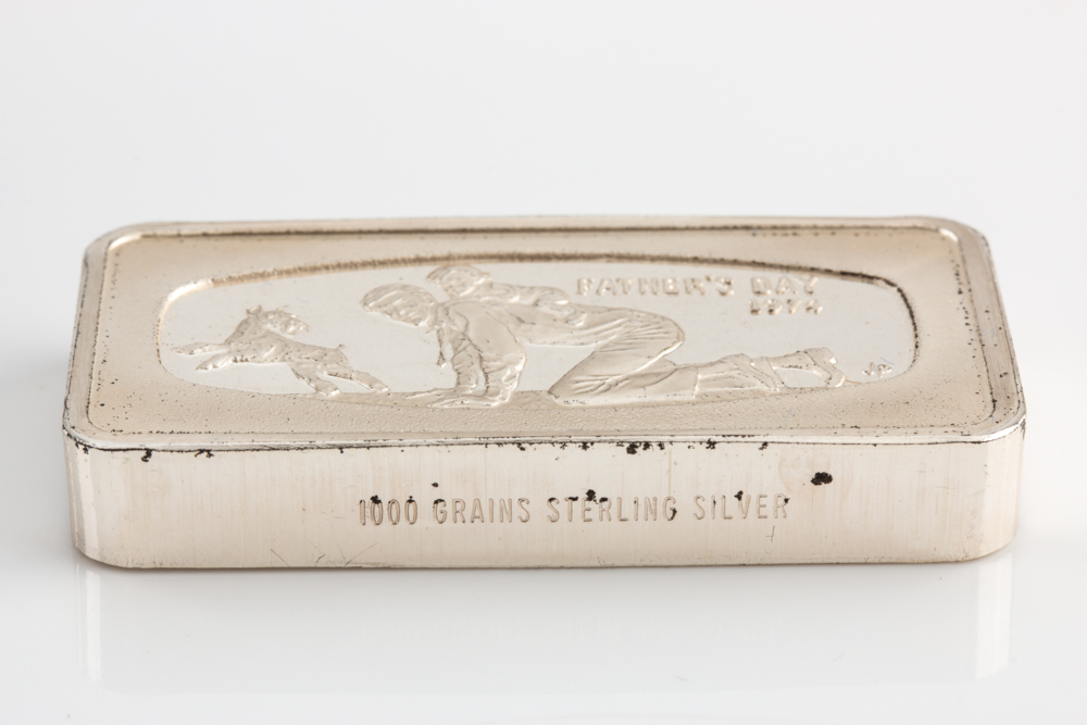 Franklin Mint .999 Silver Commemorative Ingots