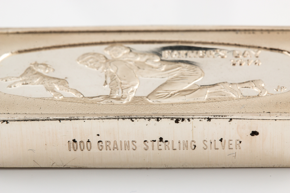 Franklin Mint .999 Silver Commemorative Ingots