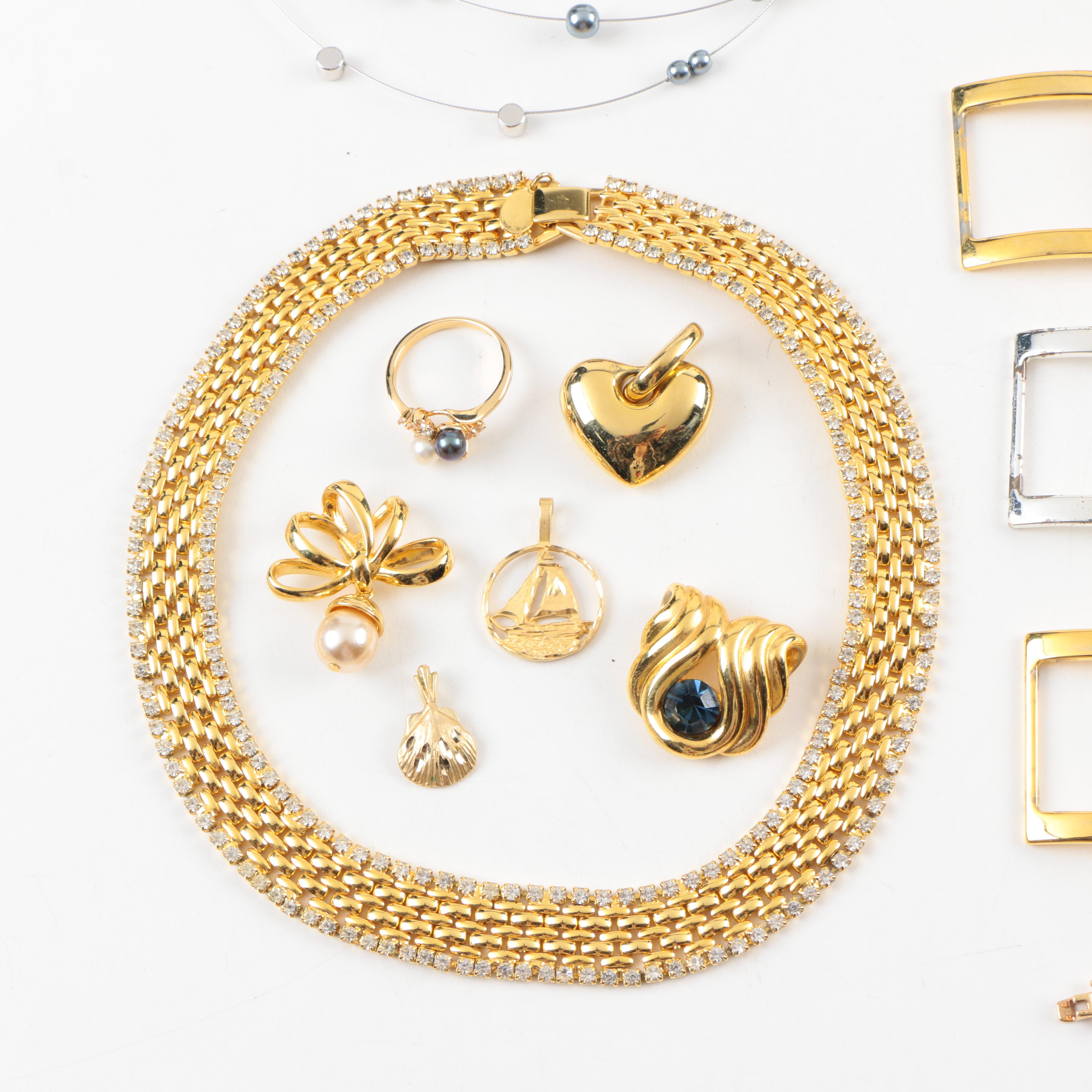 Assortment of Jewelry Including Nolan Miller and Kenneth Jay Lane