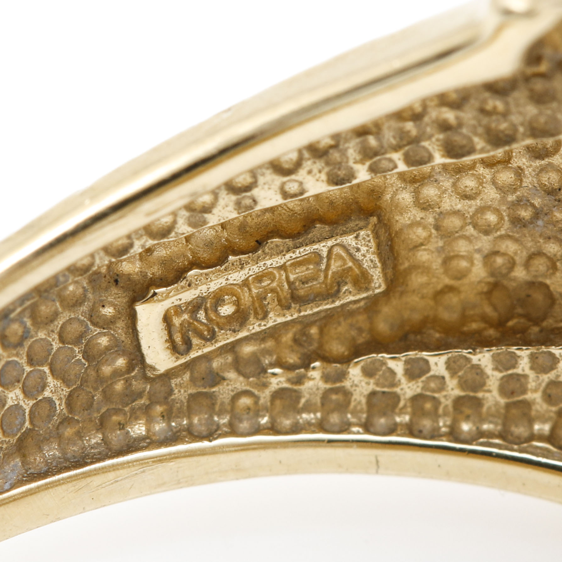 14K Yellow Gold Cubic Zirconia Band