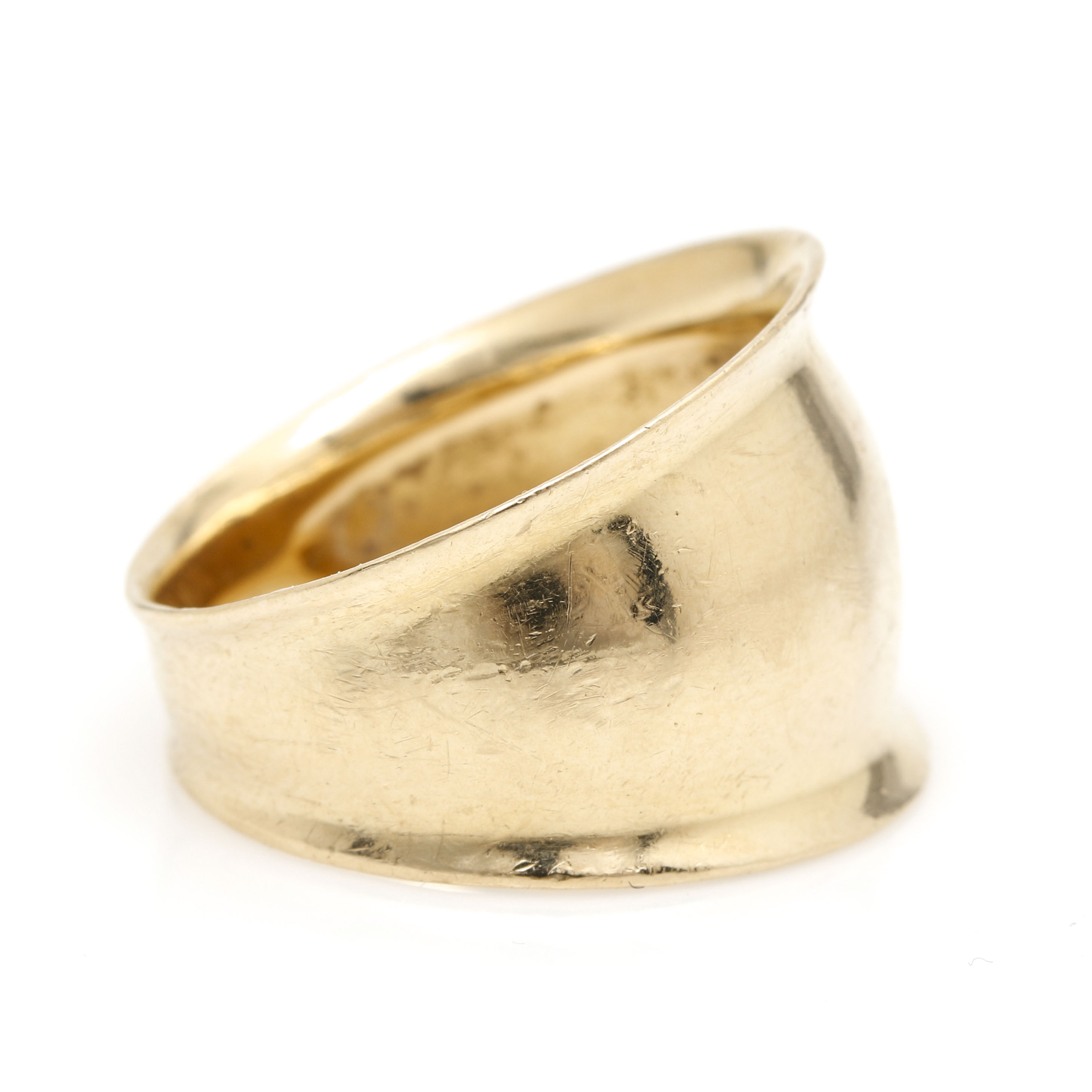 14K Yellow Gold Band