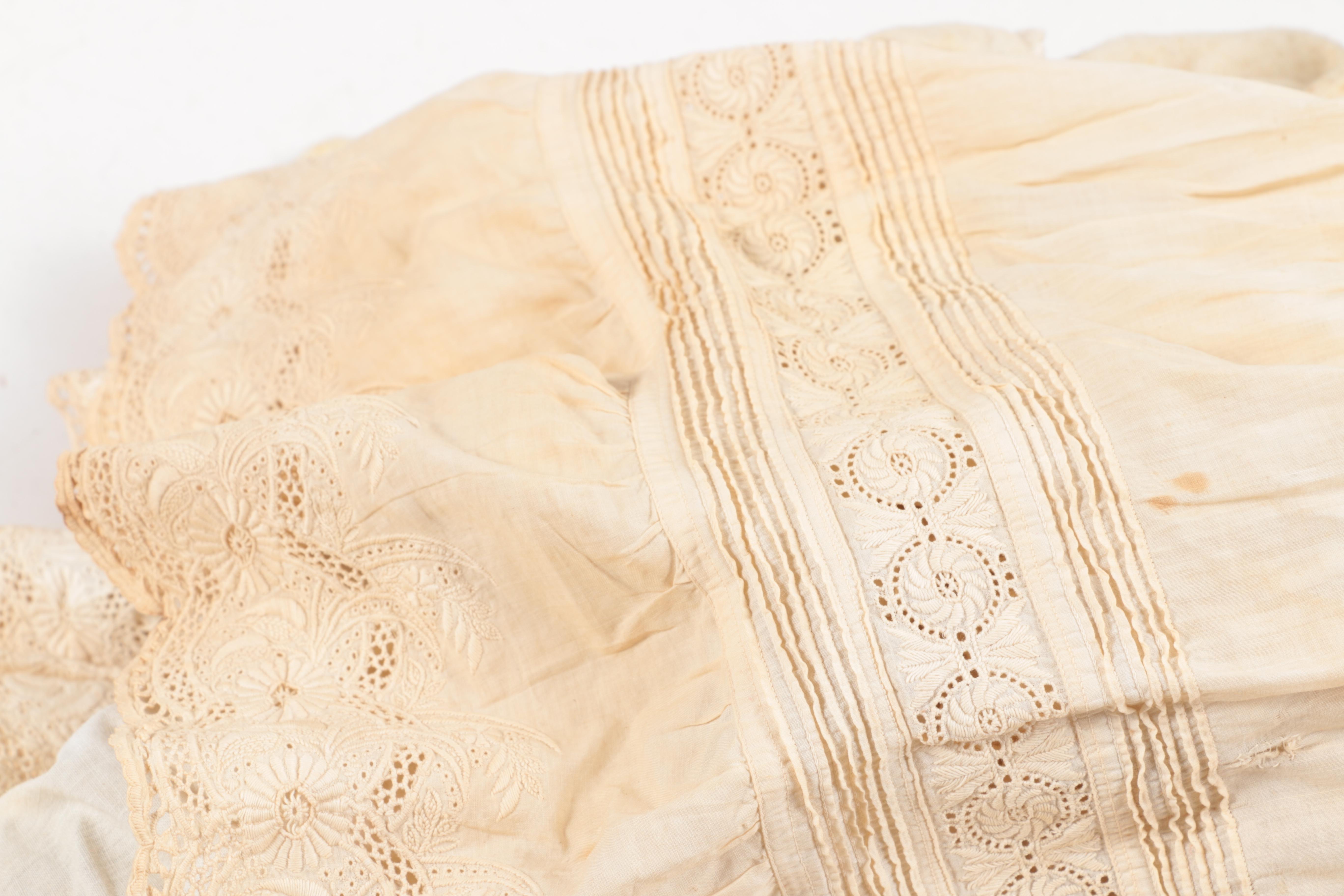 Vintage Porcelain Doll and Rocking Chair