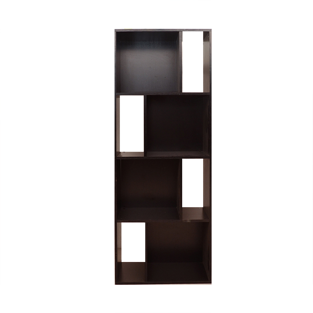 Espresso Finished Contemporary Bookcase