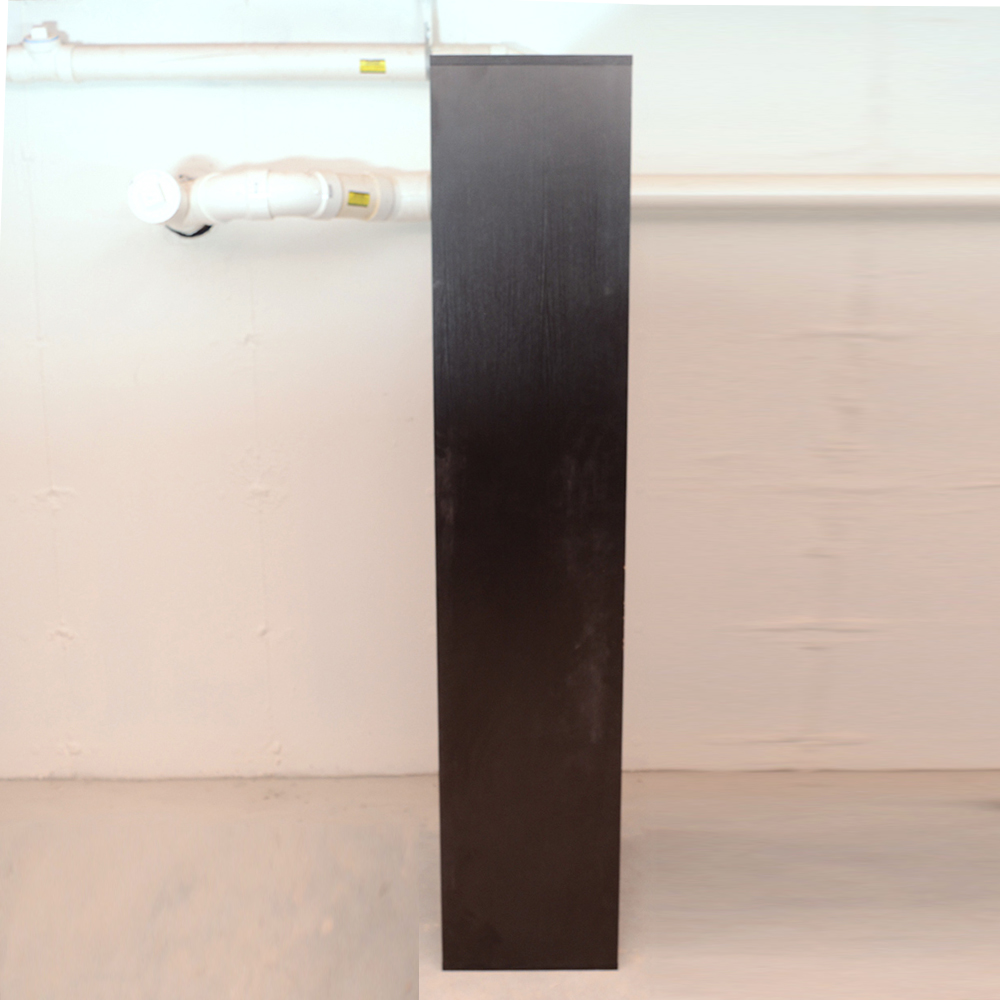 Espresso Finished Contemporary Bookcase