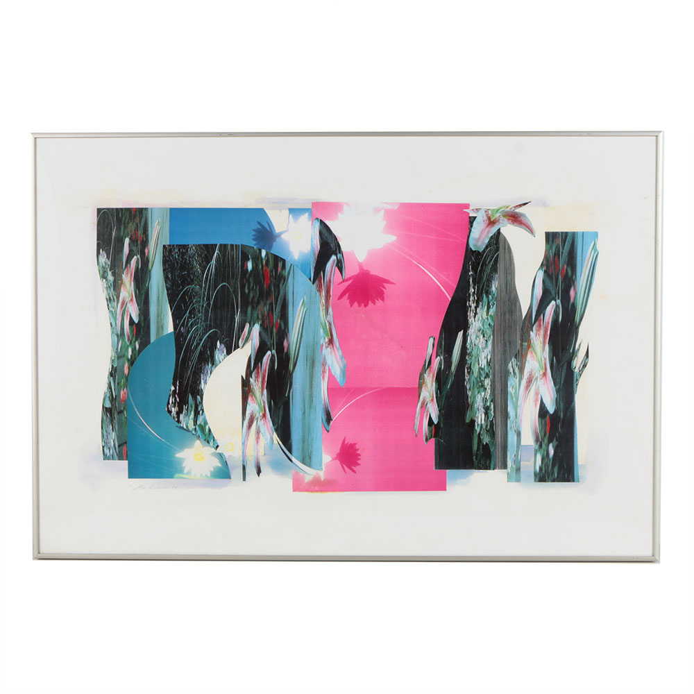 Don Werner Digital Photo Collage of Lilies