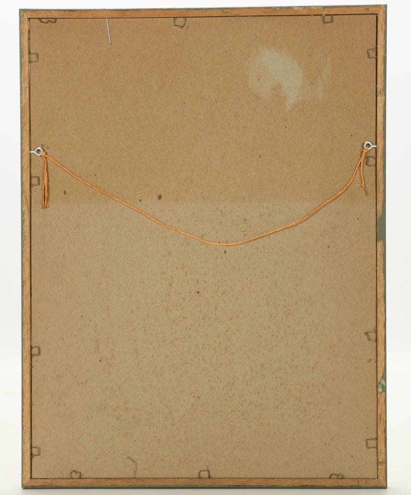 Hand-Colored Offset Lithograph After a Chinese Watercolor