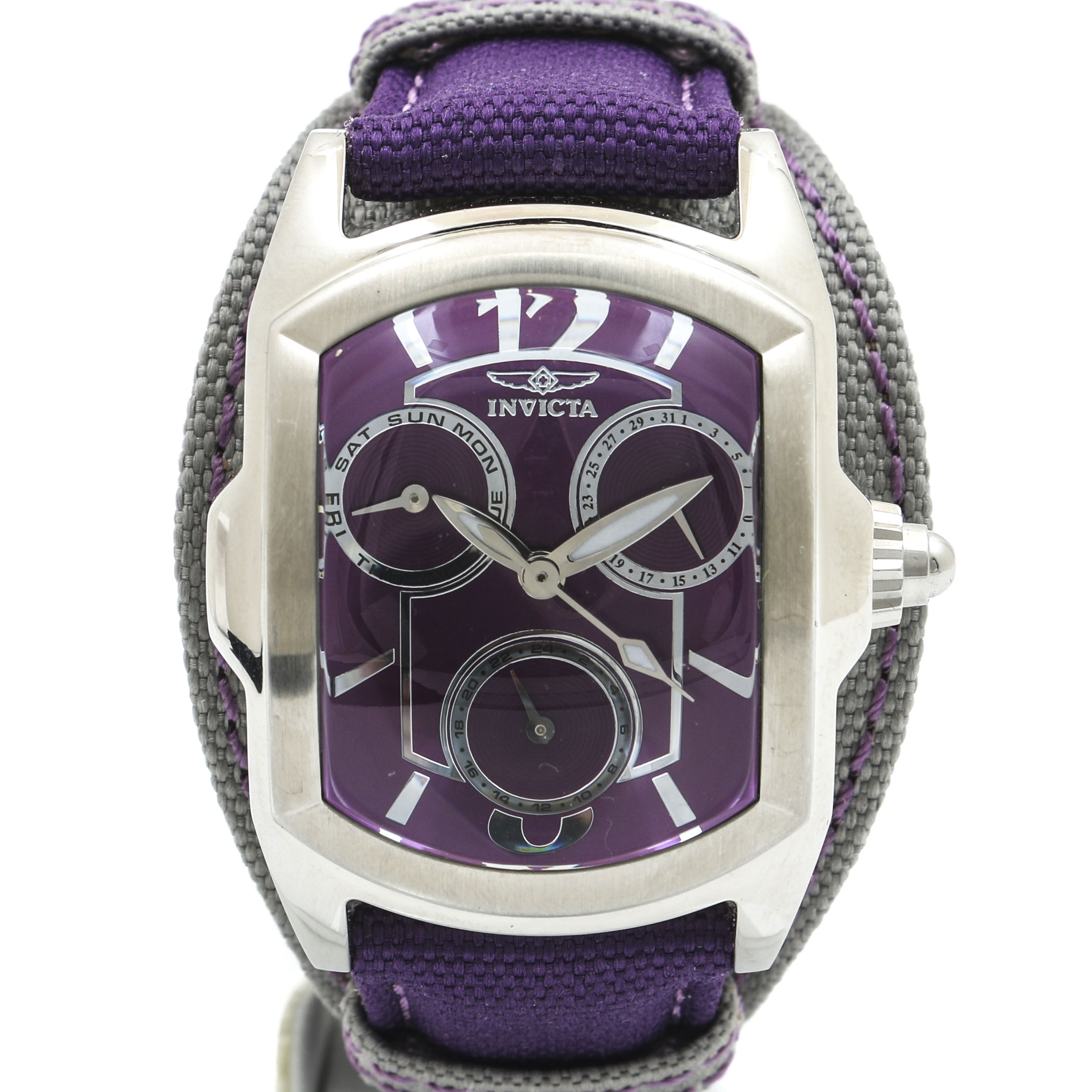 Invicta Lupah Purple Dial Watch