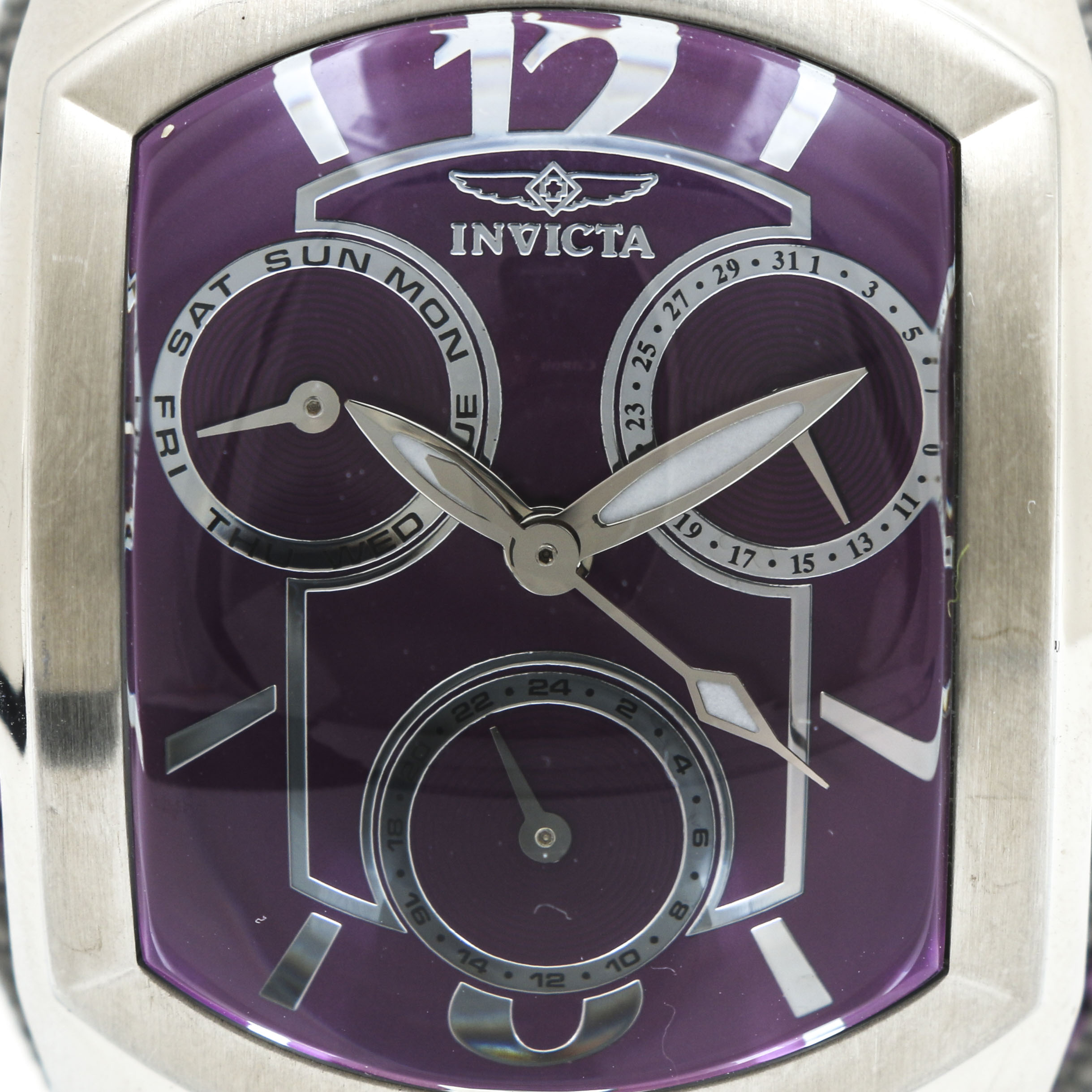 Invicta Lupah Purple Dial Watch