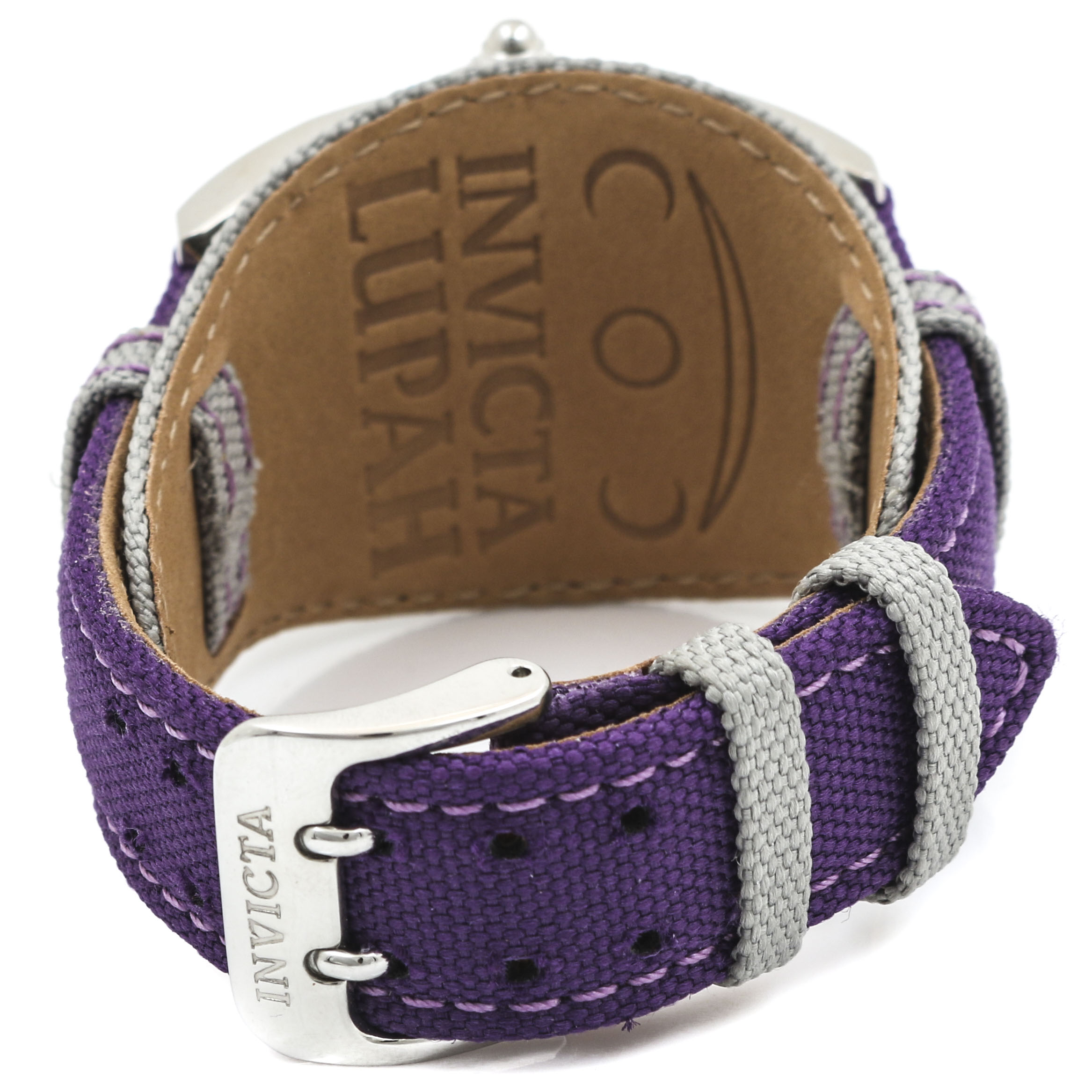 Invicta Lupah Purple Dial Watch