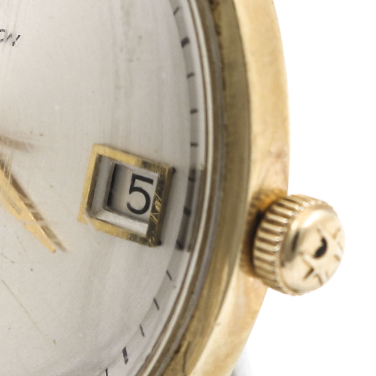 Hamilton Automatic Yellow Gold Tone Watch