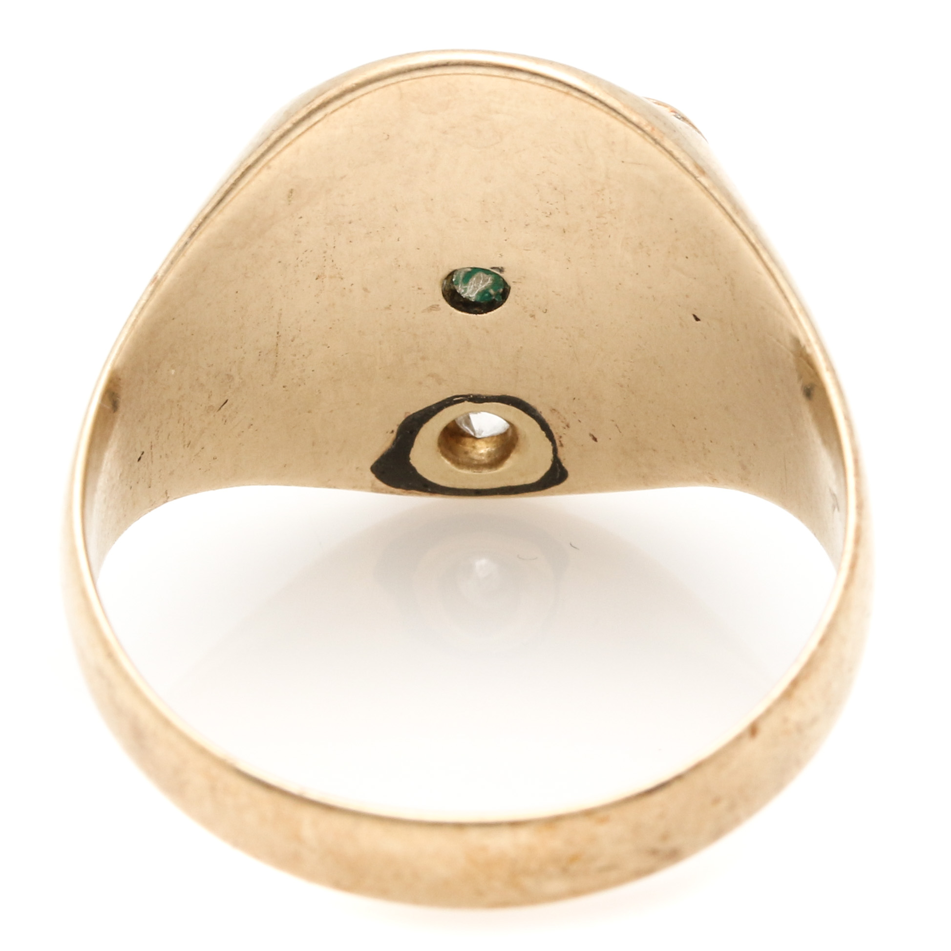 14K Yellow Gold International Harvester Service Ring