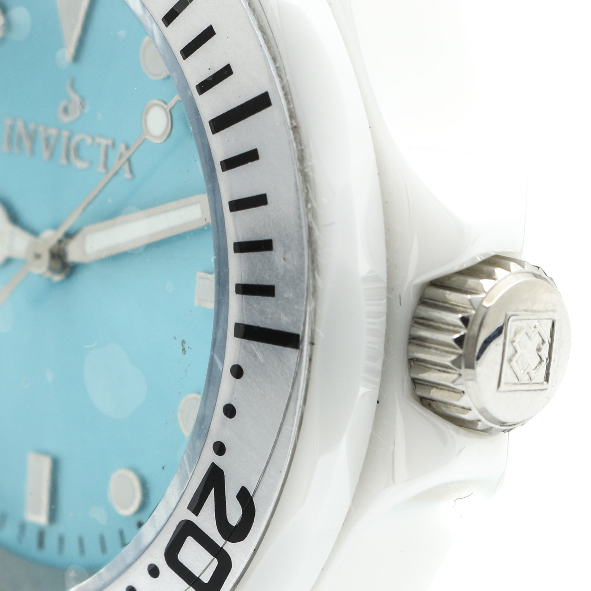 Invicta Ceramics Turquoise Dial Watch