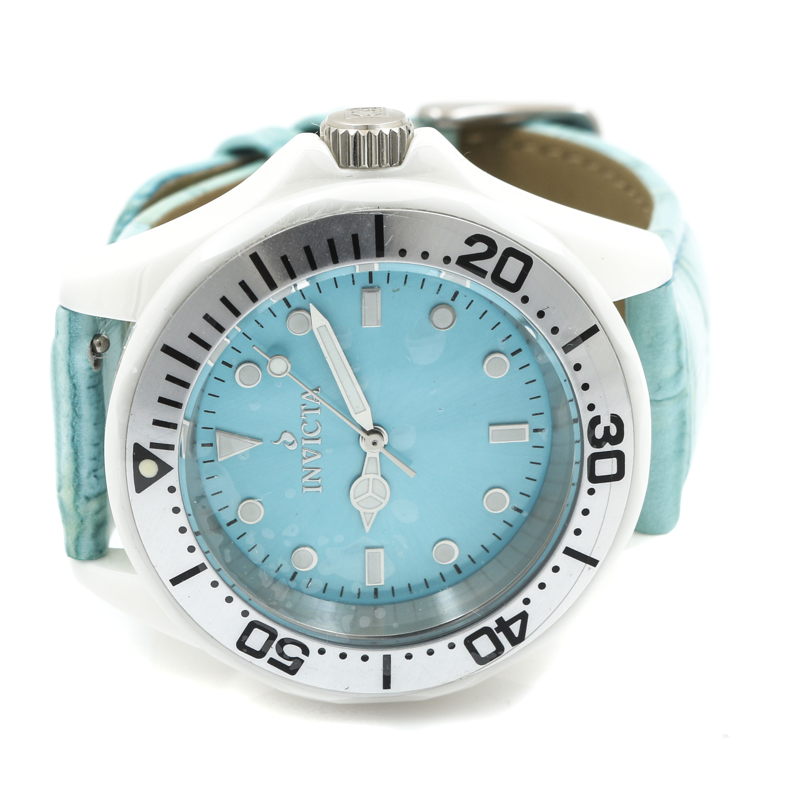 Invicta Ceramics Turquoise Dial Watch