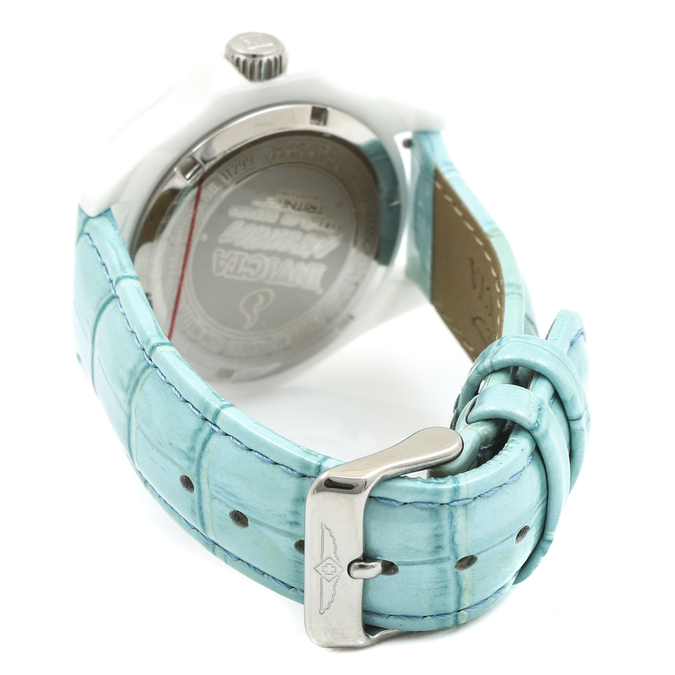 Invicta Ceramics Turquoise Dial Watch