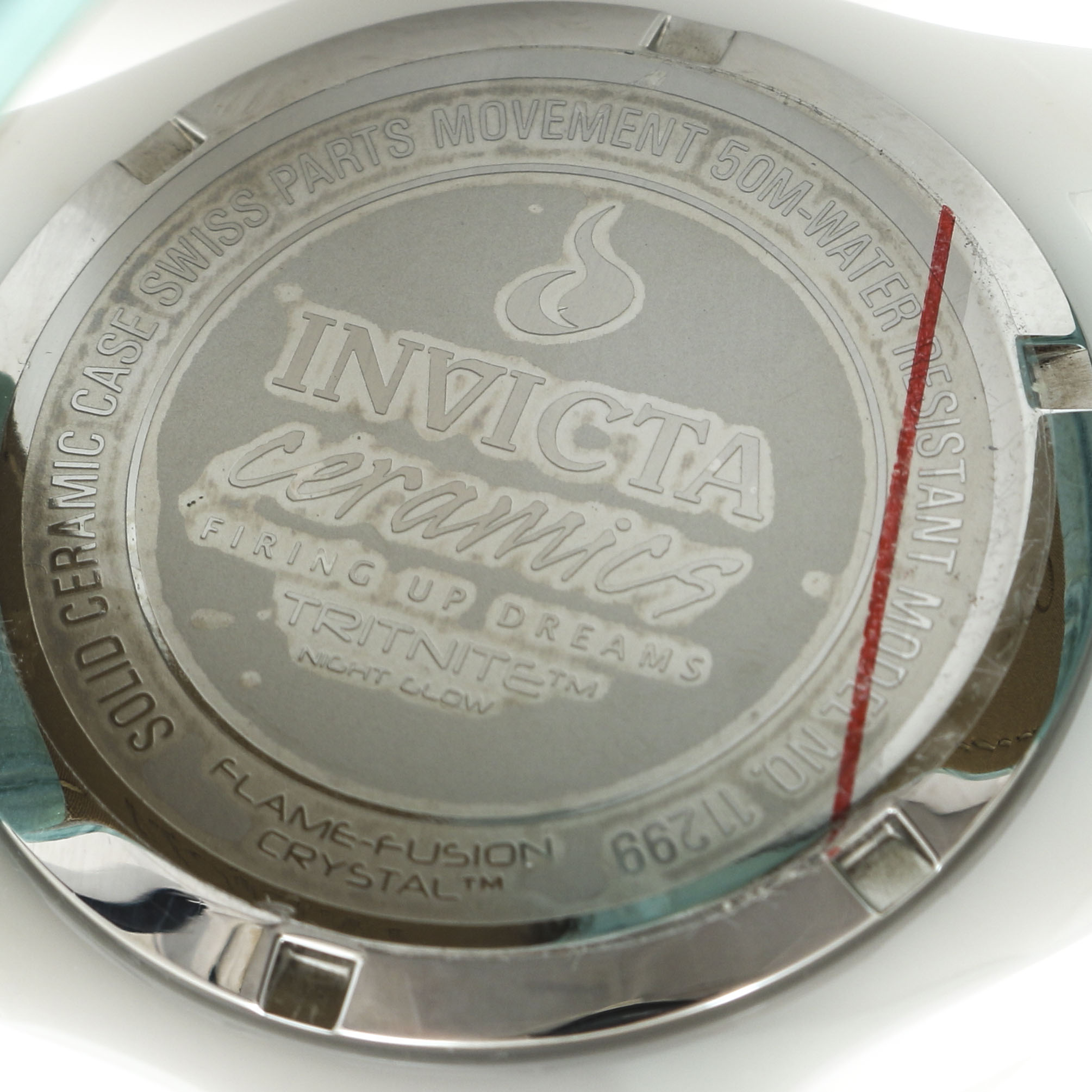 Invicta Ceramics Turquoise Dial Watch
