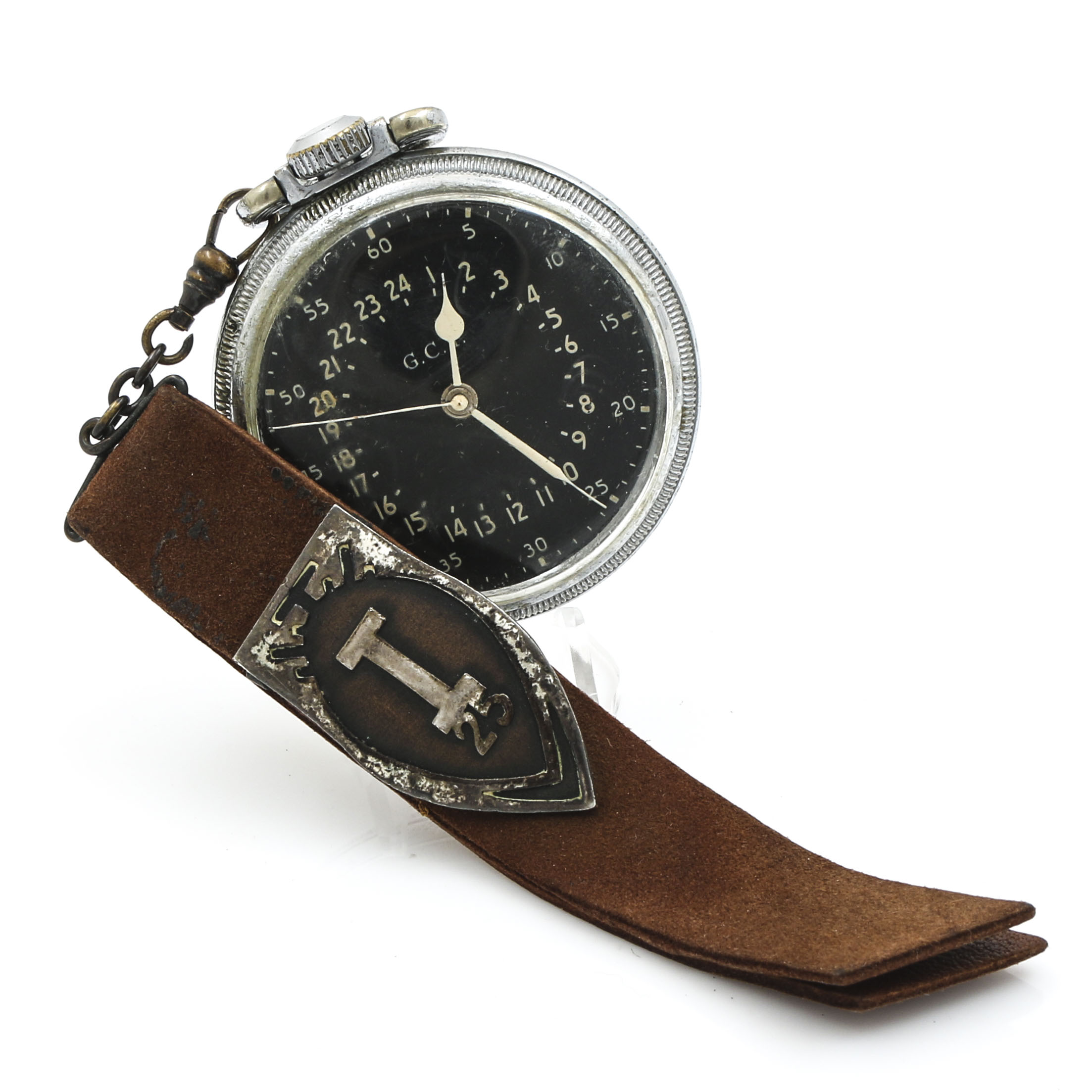 Hamilton GTC 24-Hour Military Pocket Watch