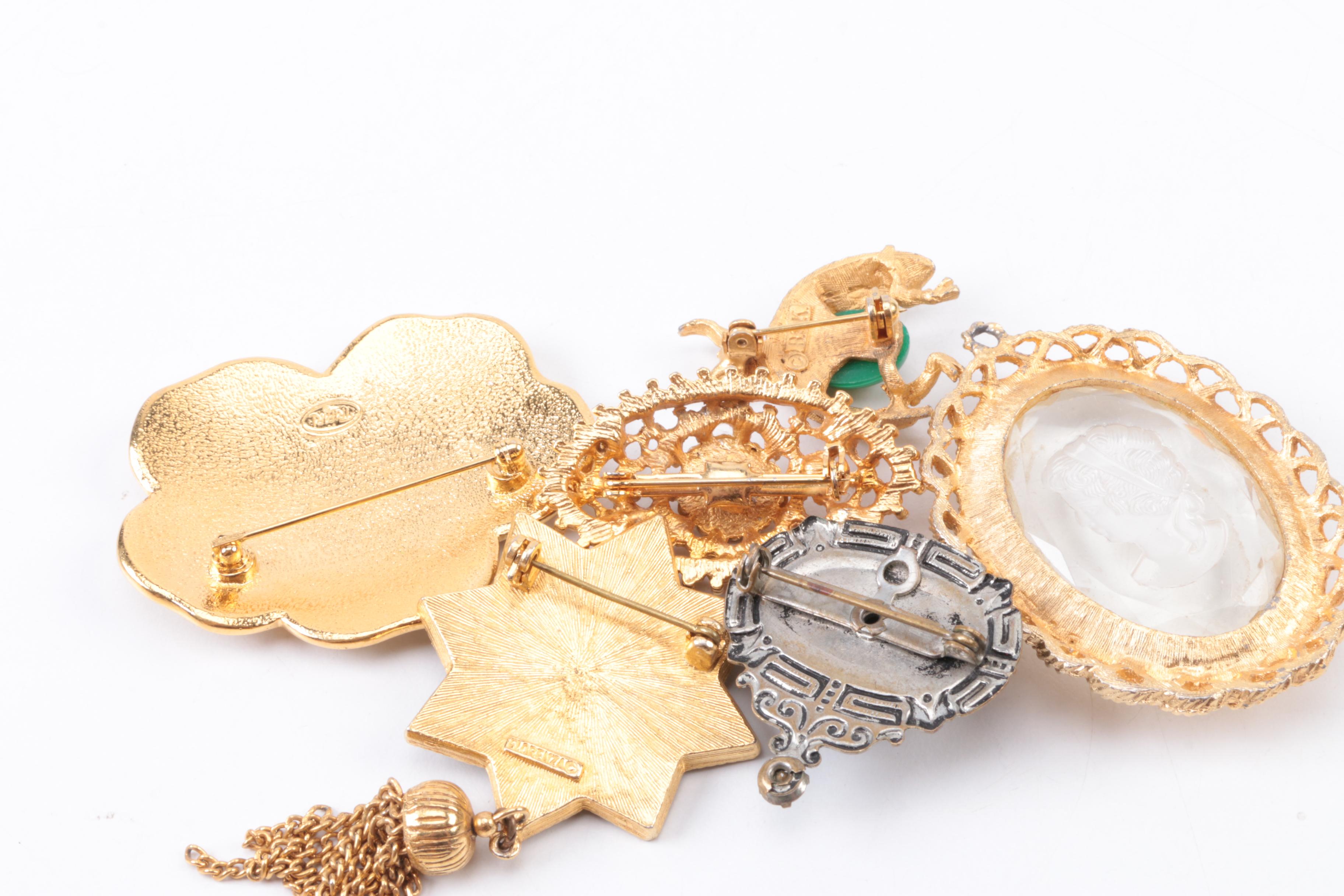 Vintage Costume Jewelry Including Sterling Silver