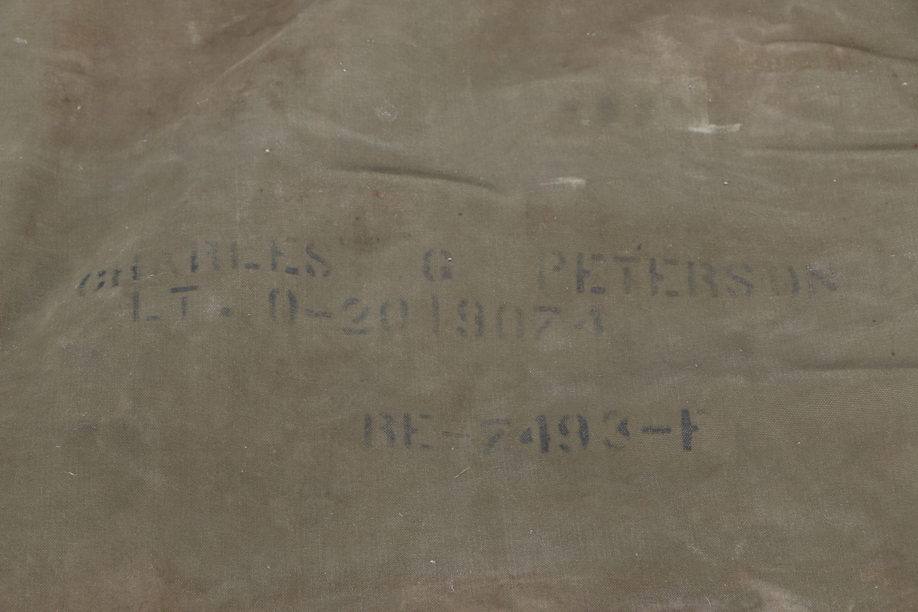 Military Shelter Half and Sleeping Bag