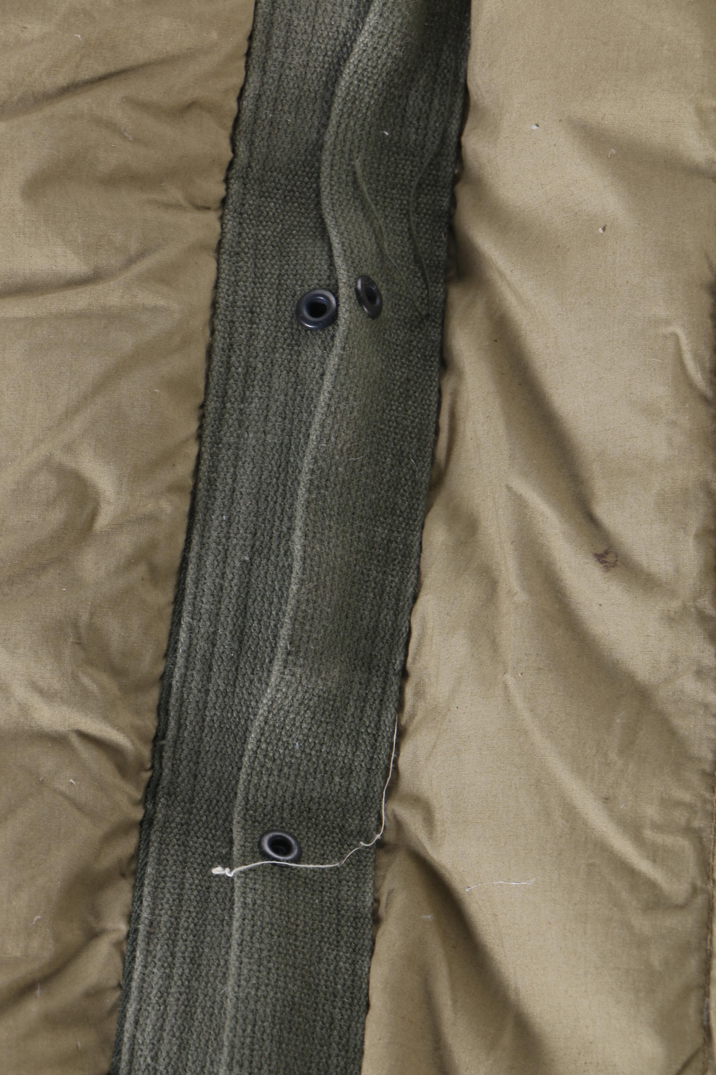 Military Shelter Half and Sleeping Bag