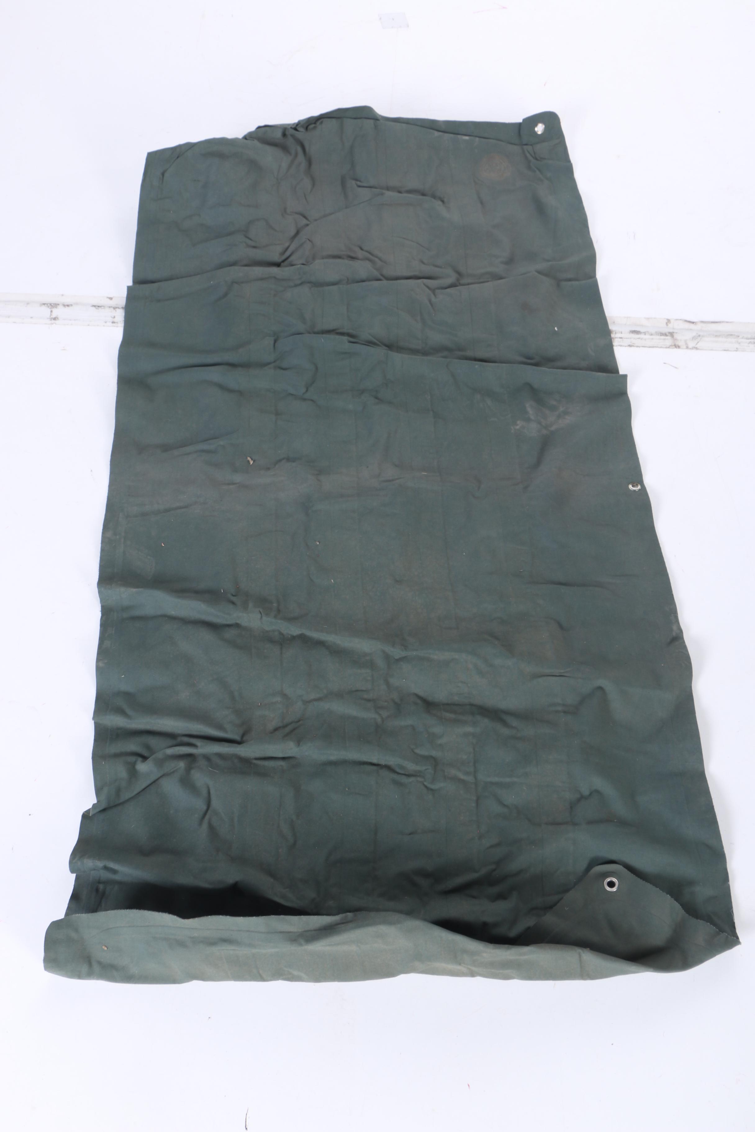 Military Shelter Half and Sleeping Bag