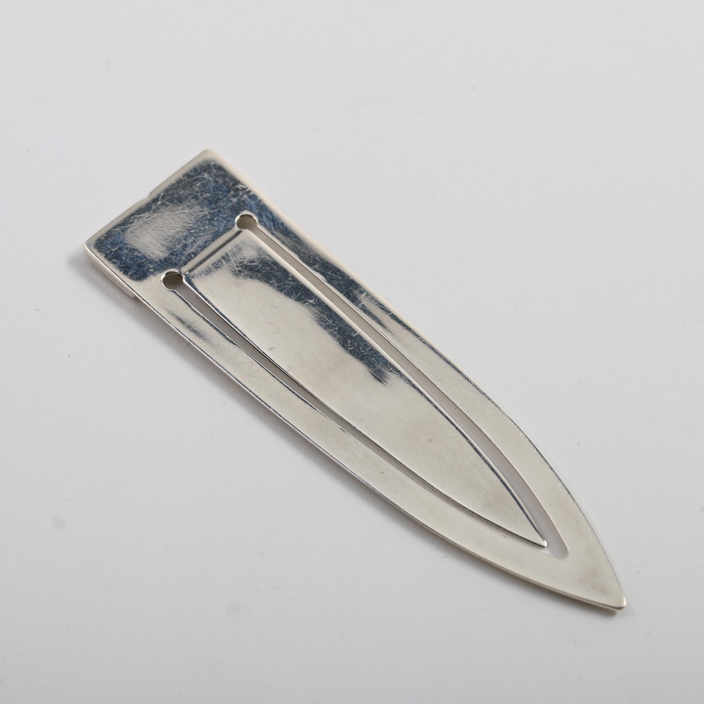 Carr's of Sheffield Ltd. Sterling Silver Bookmark