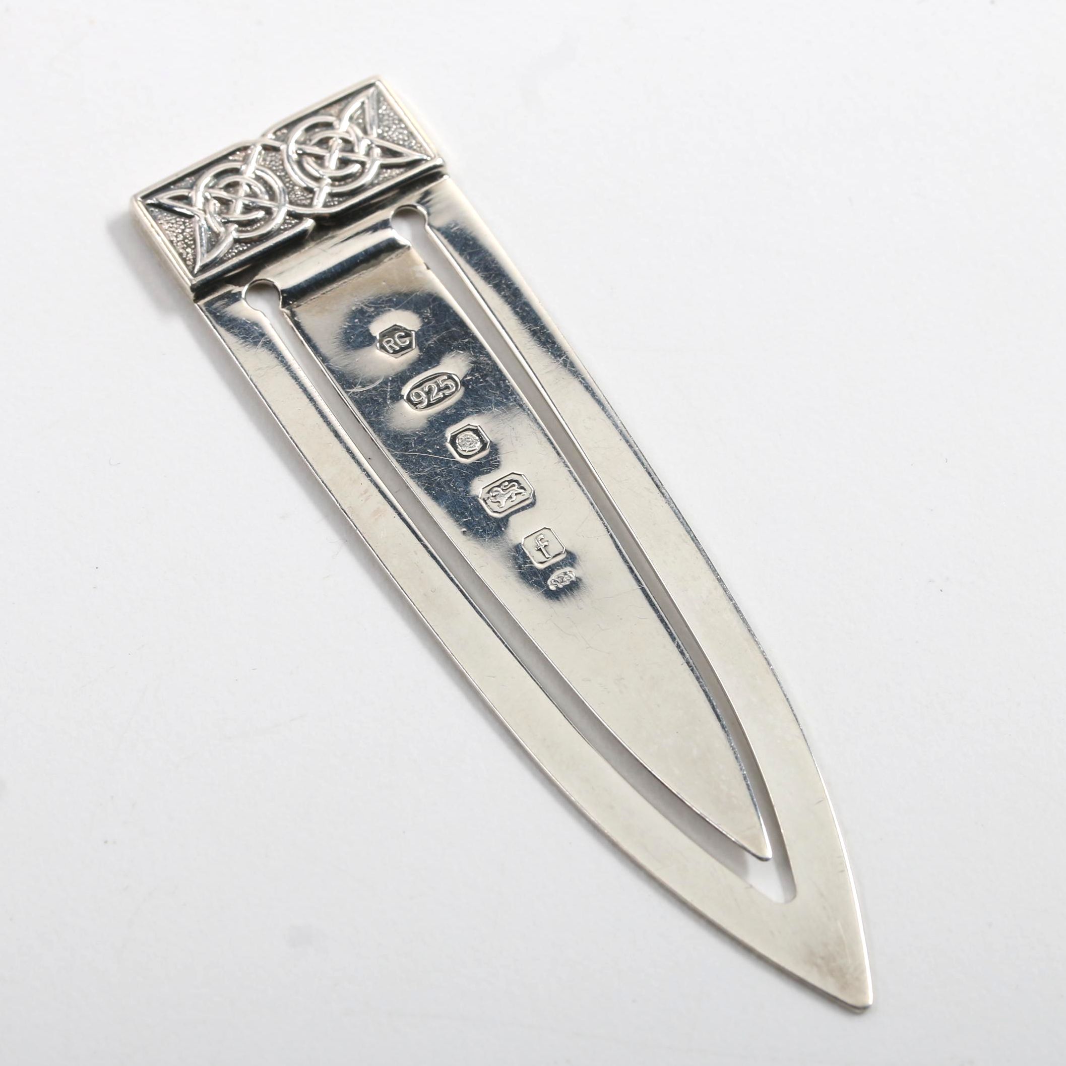 Carr's of Sheffield Ltd. Sterling Silver Bookmark