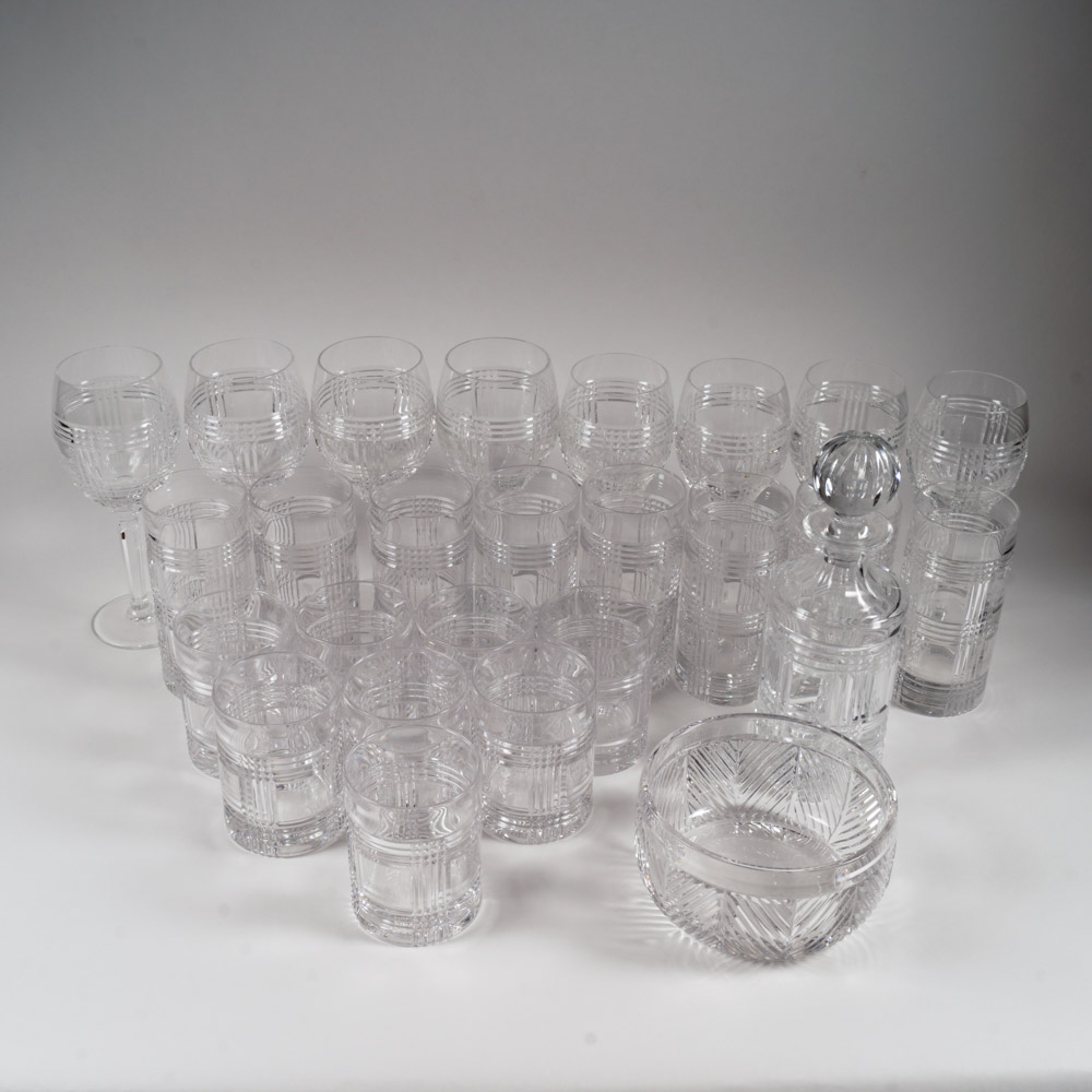 Ralph Lauren Crystal Barware Set