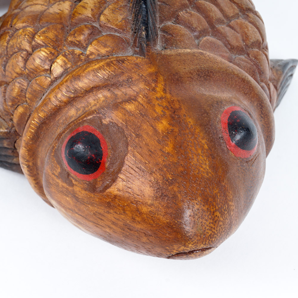 Hand Carved Art Fish Sculpture