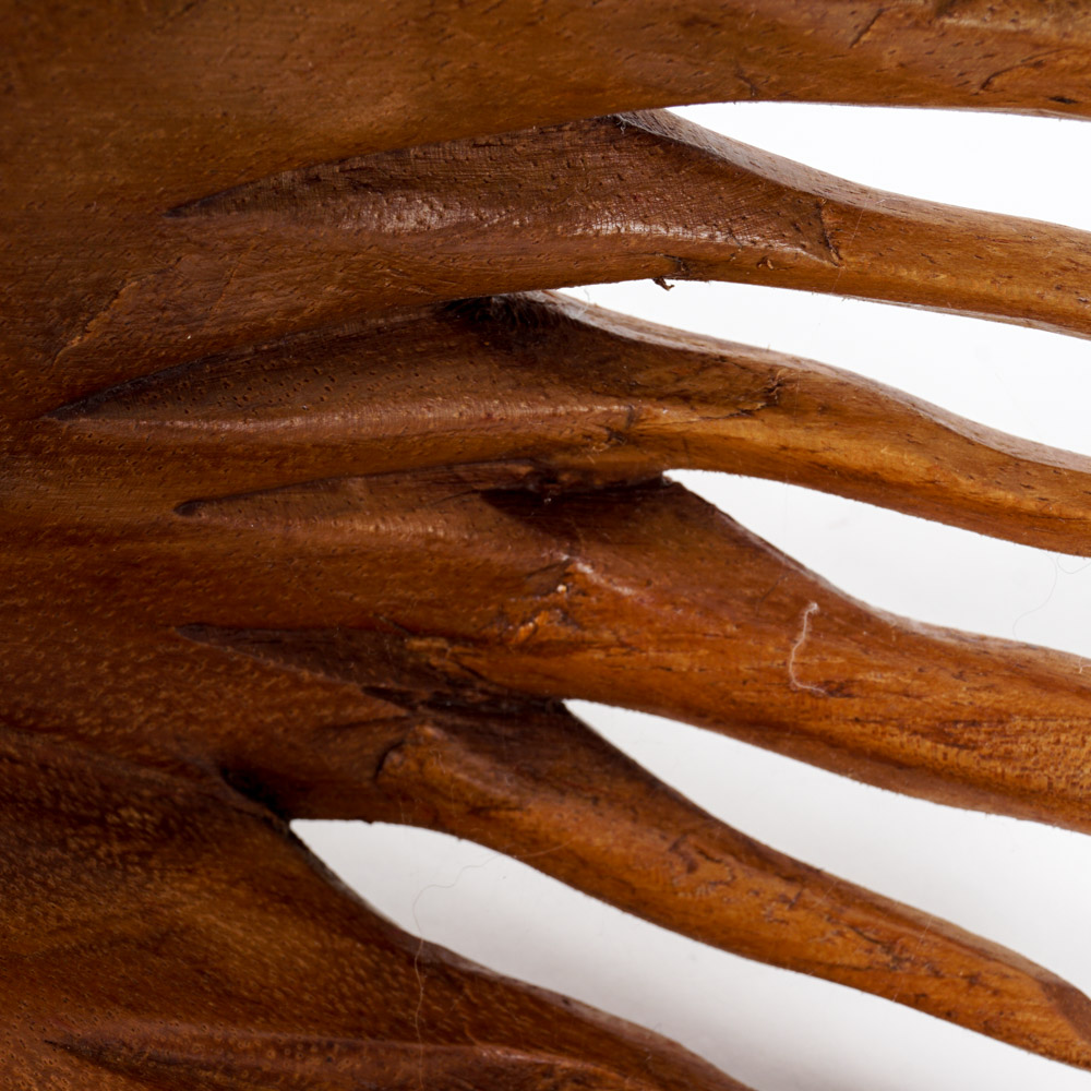 Hand Carved Art Fish Sculpture