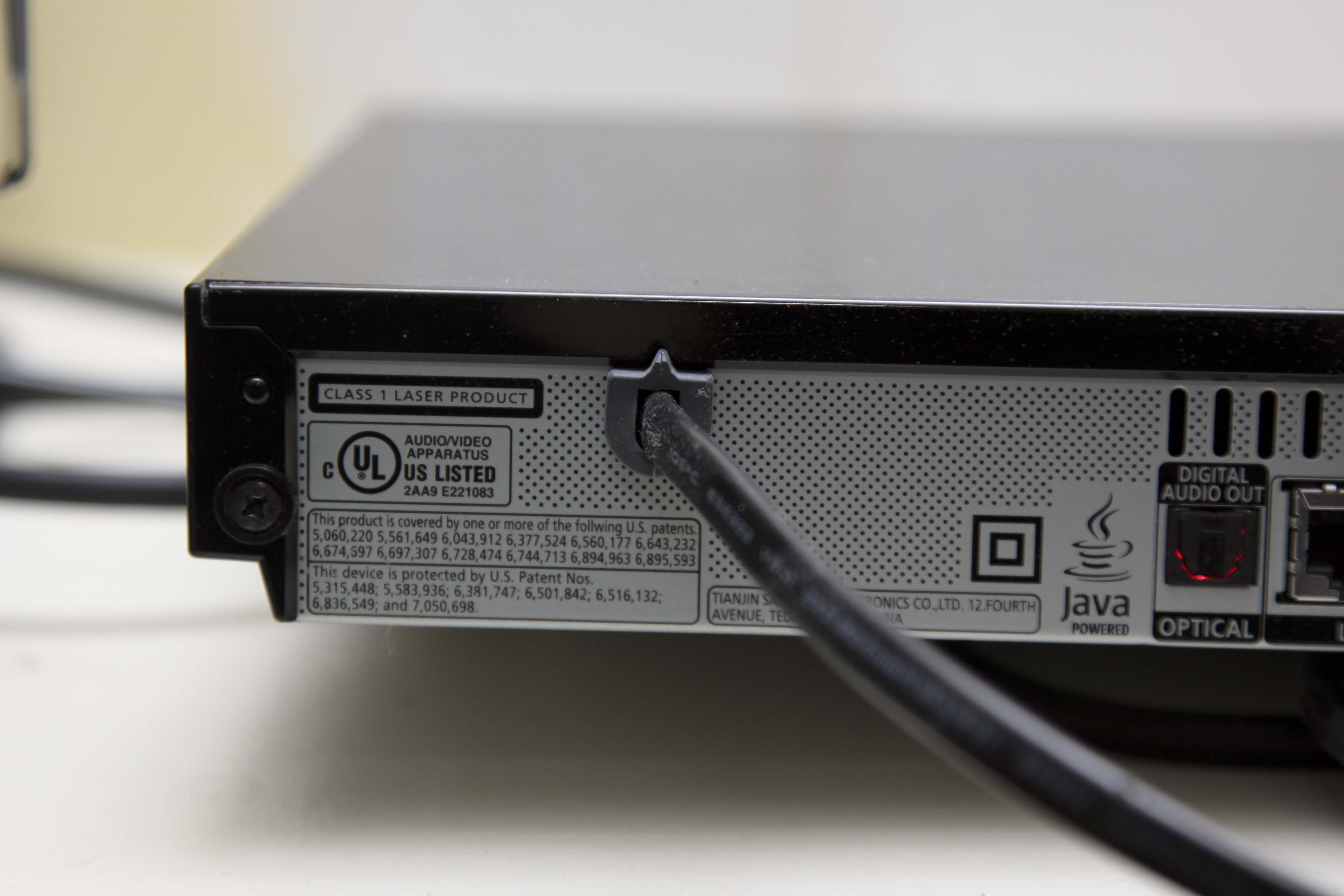 Samsung 46" Television, Samsung Blu-ray, Roku and Apple TV