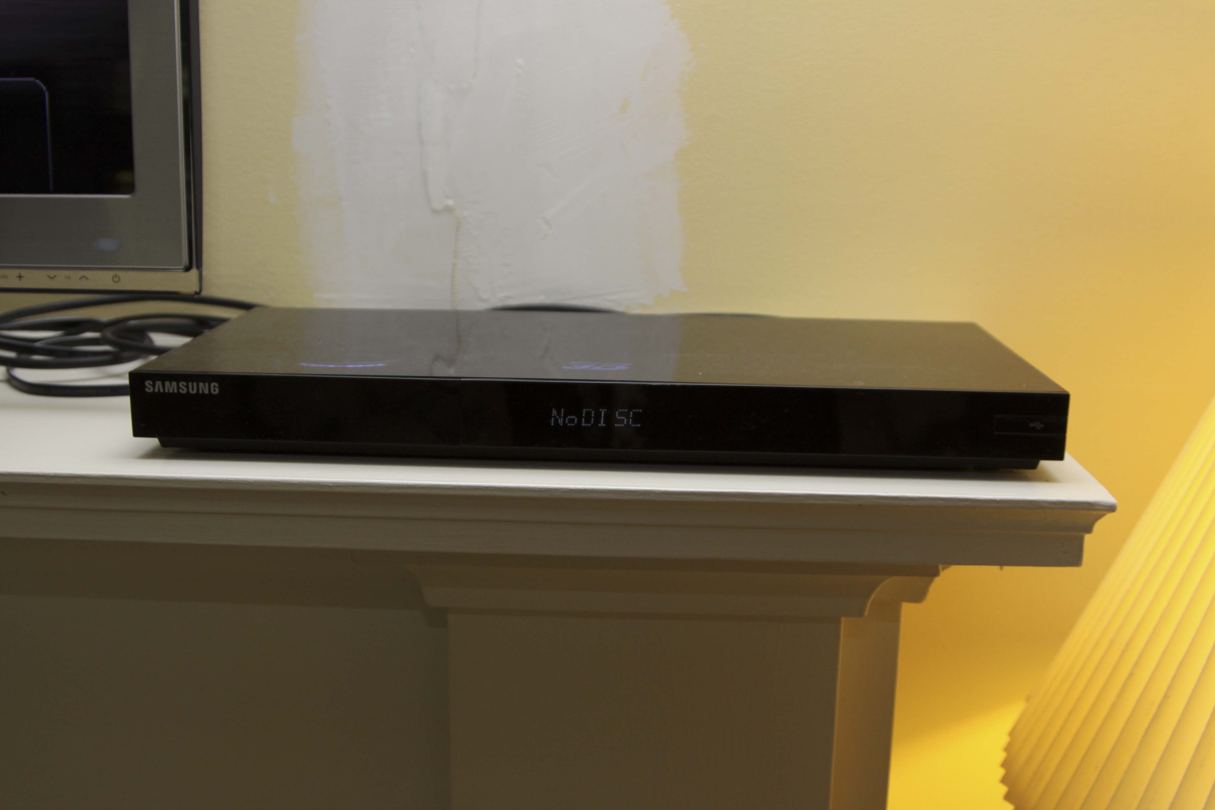 Samsung 46" Television, Samsung Blu-ray, Roku and Apple TV