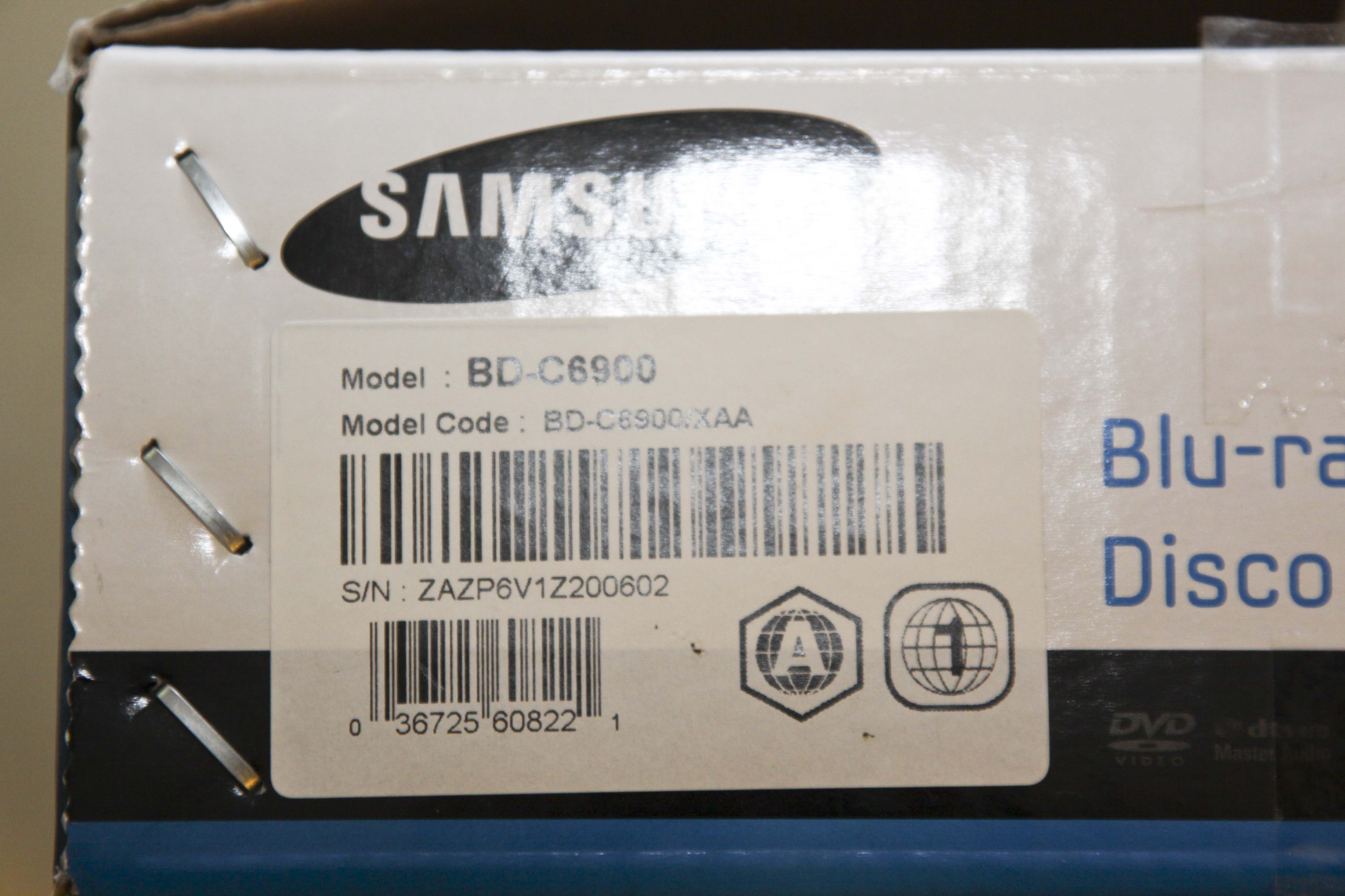 Samsung 46" Television, Samsung Blu-ray, Roku and Apple TV