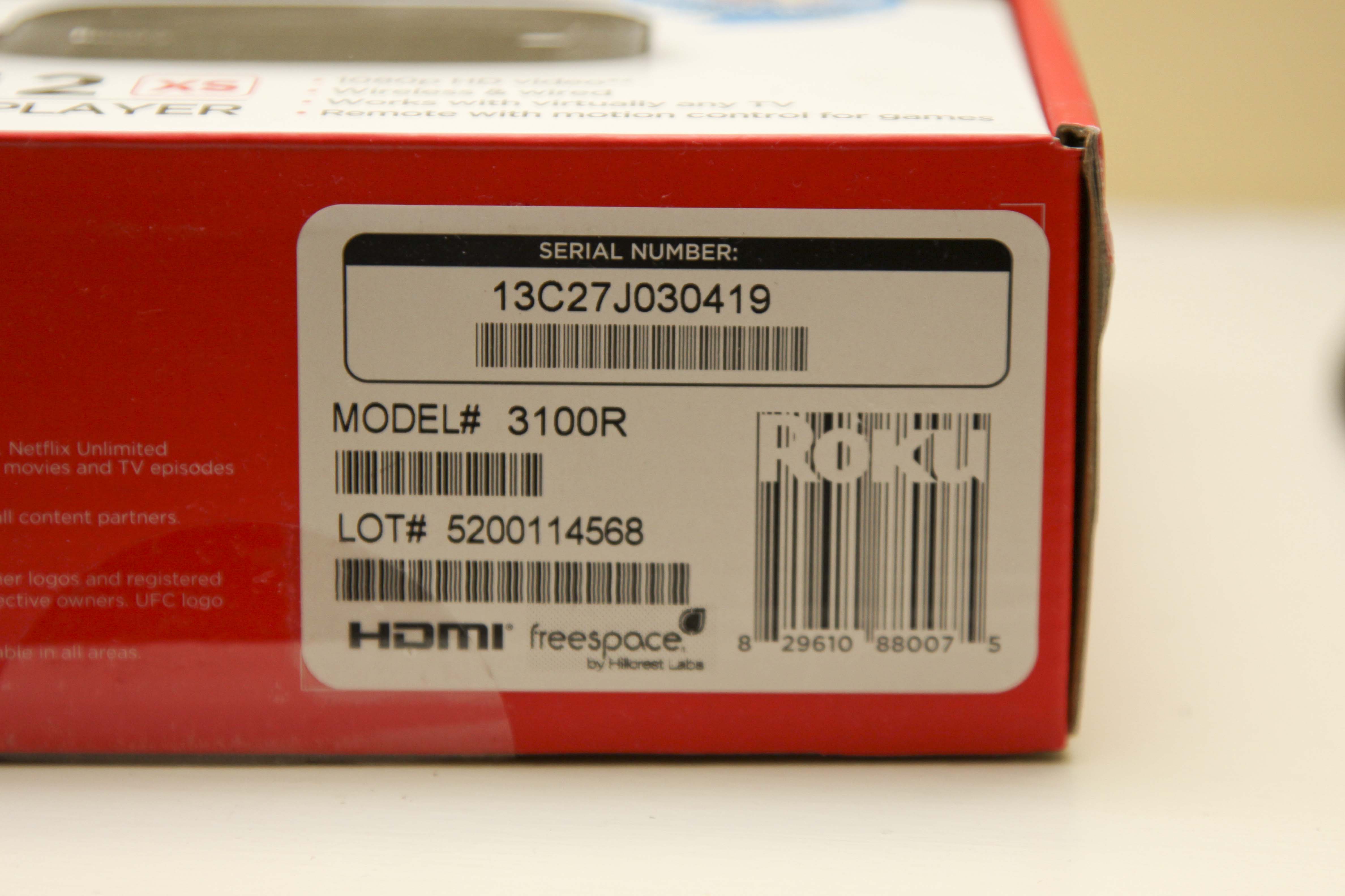 Samsung 46" Television, Samsung Blu-ray, Roku and Apple TV