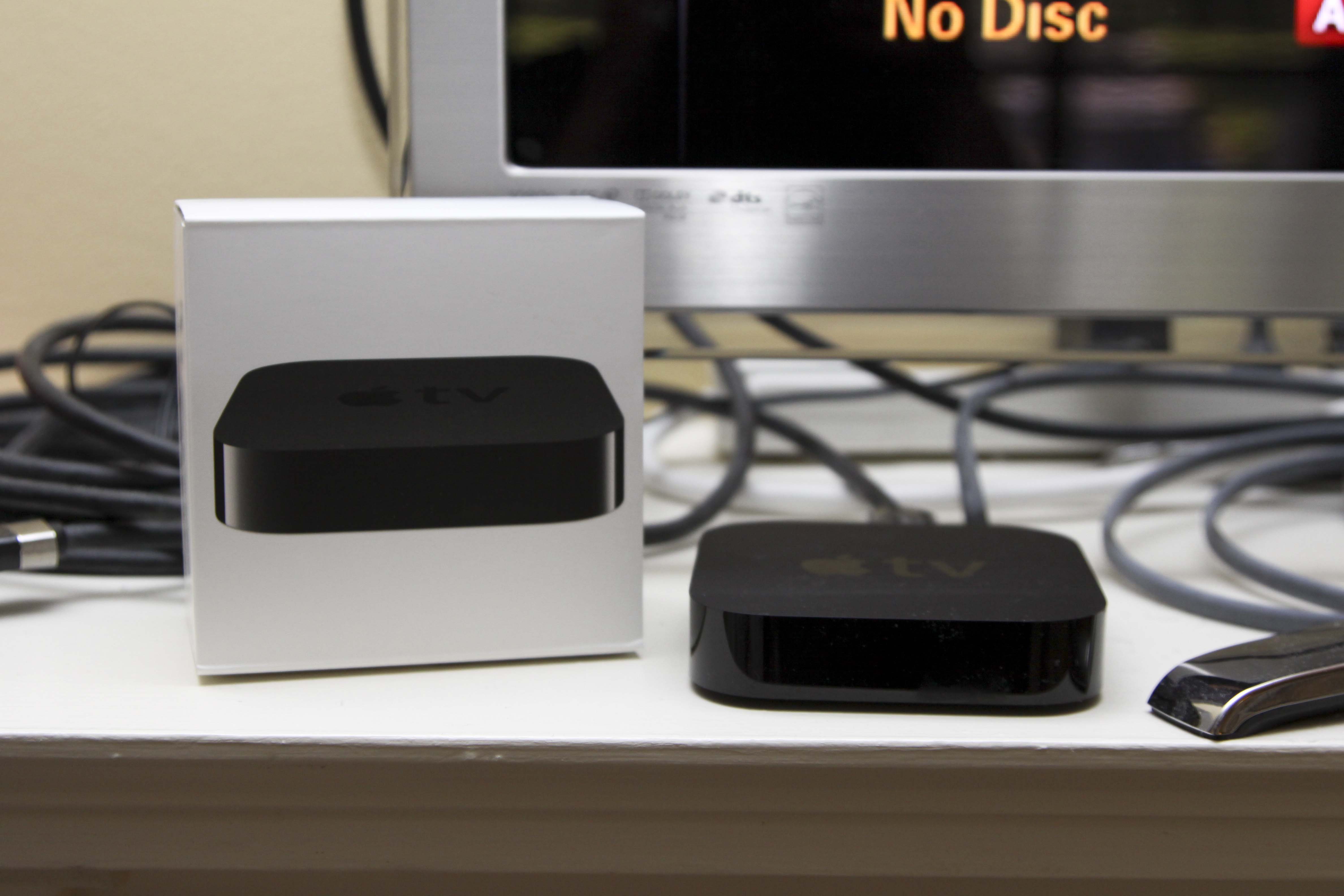 Samsung 46" Television, Samsung Blu-ray, Roku and Apple TV