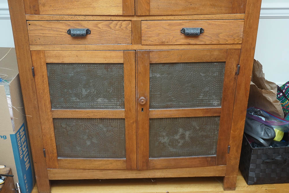 Vintage Pine Pie Safe