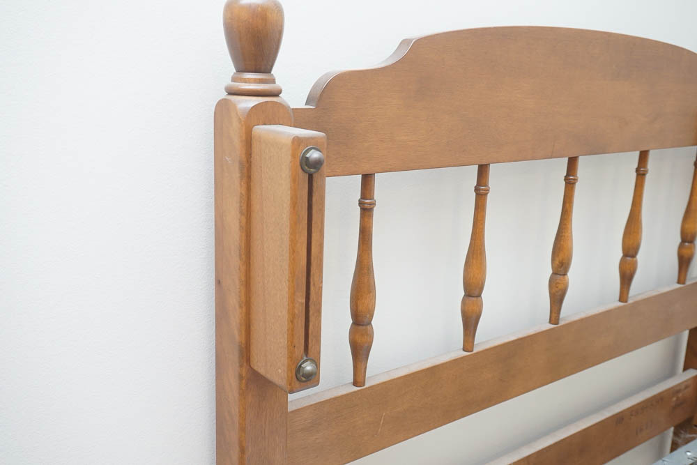 Maple "Baumritter" Twin Bunk Beds by Ethan Allen