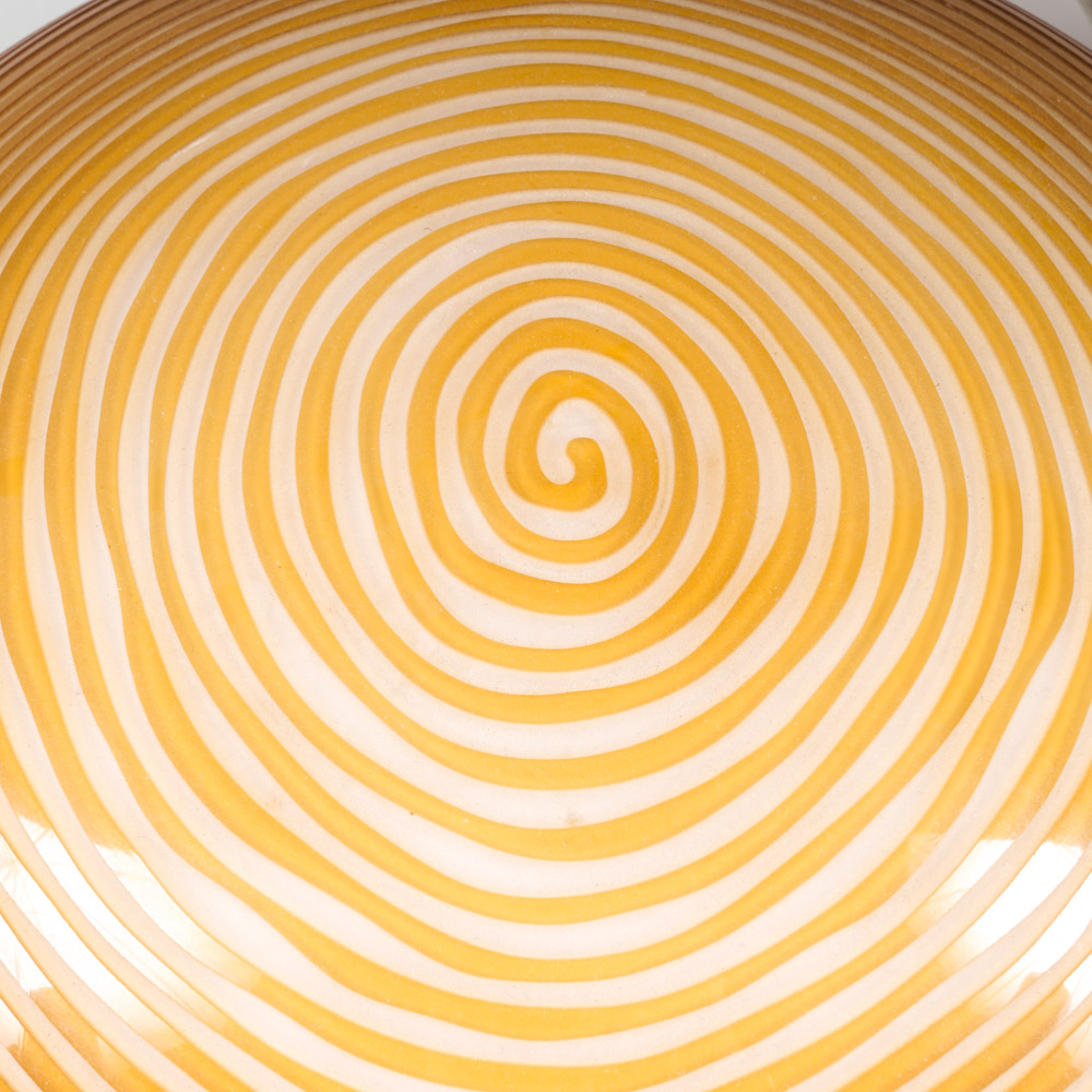 Art Glass Ovoid Lamp