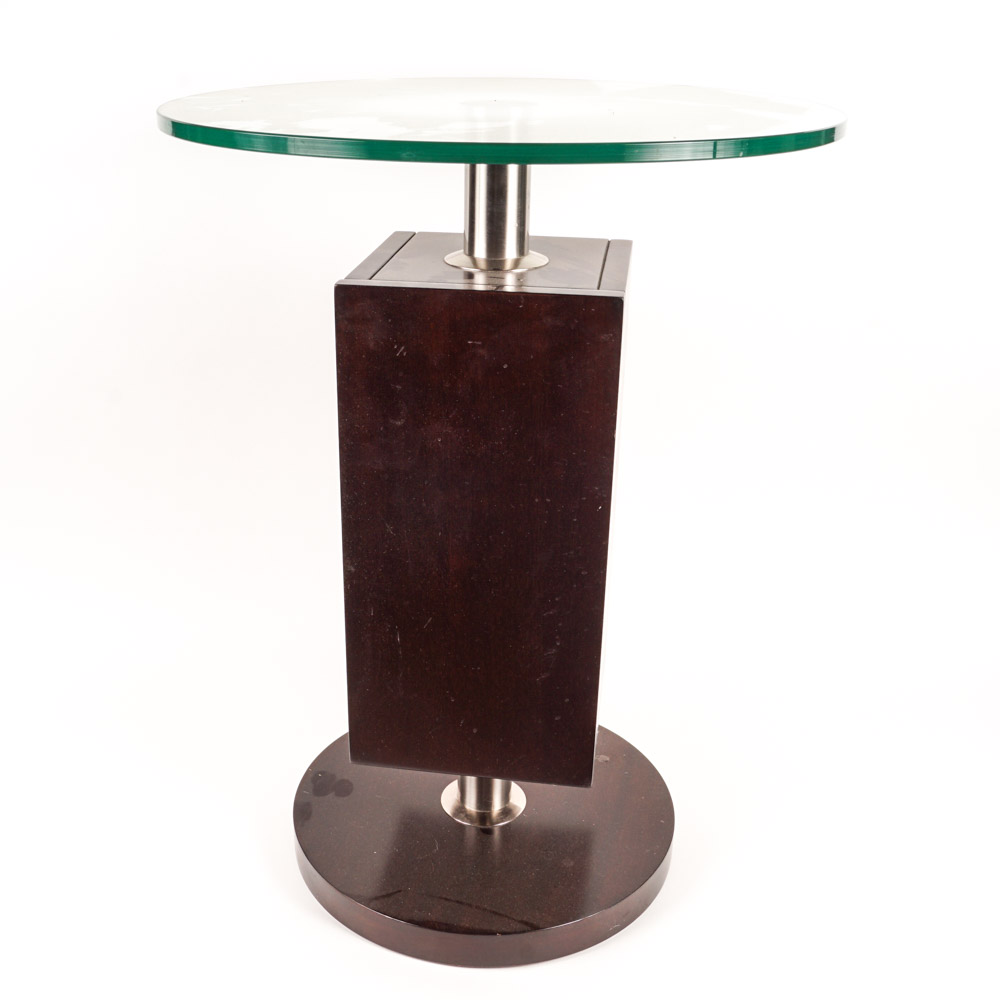 Modernist Style Side Table by Bernhardt
