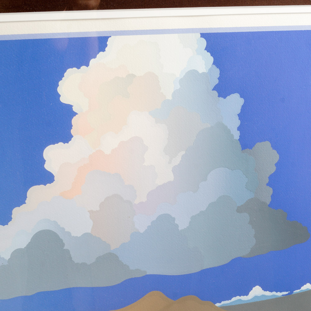 Doug West 1980 Limited Edition Serigraph "Silence, The Point Between"