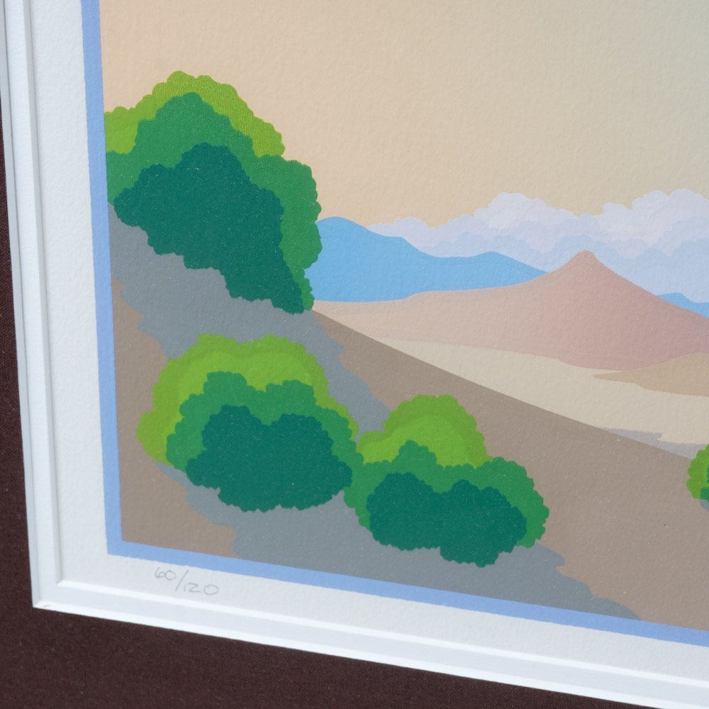 Doug West 1980 Limited Edition Serigraph "Silence, The Point Between"