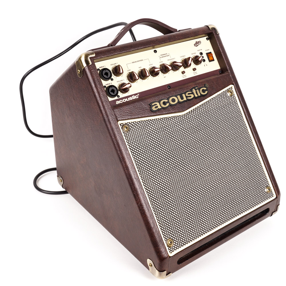 Acoustic Brand Guitar Amplifier and Fishman Soundhole Pickup