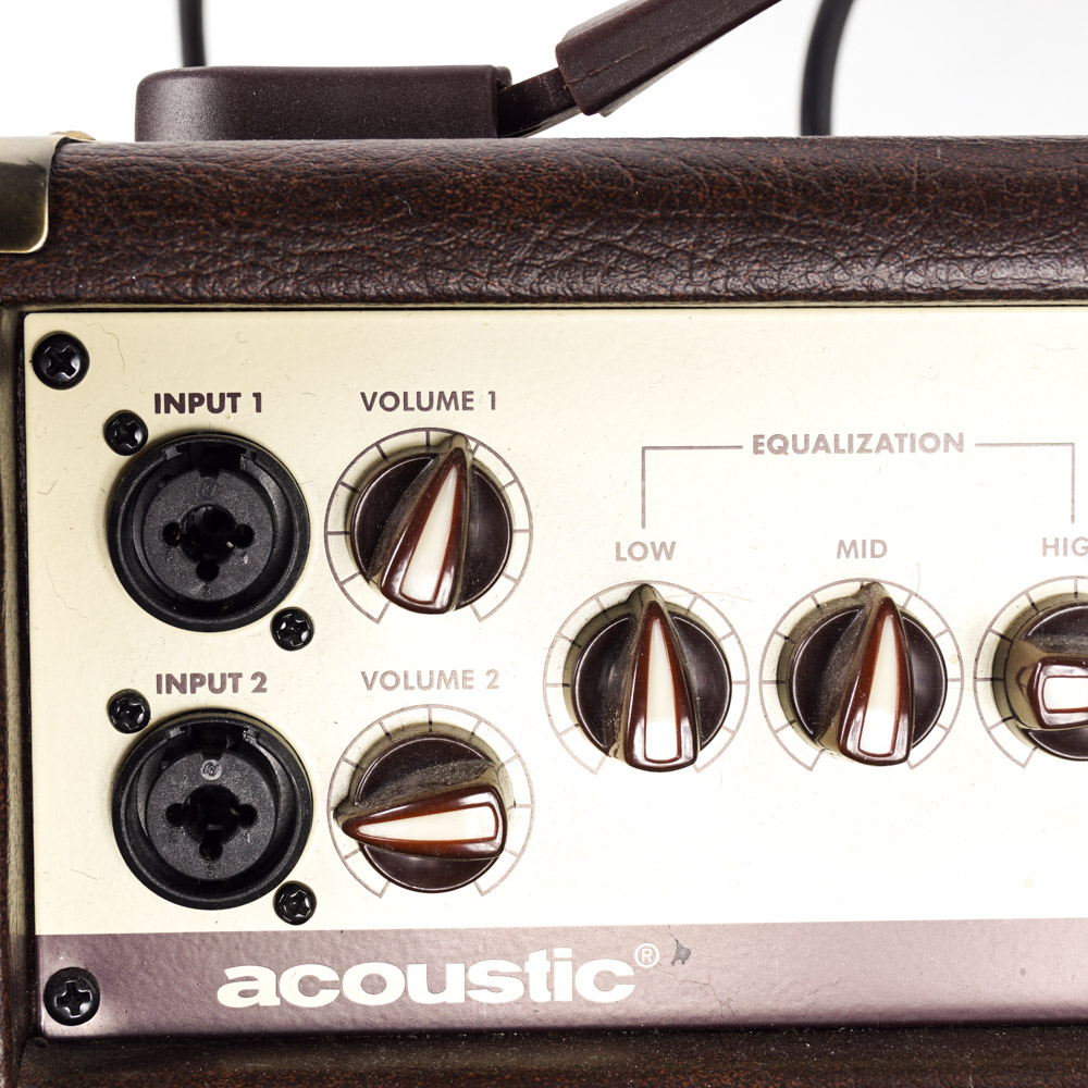Acoustic Brand Guitar Amplifier and Fishman Soundhole Pickup