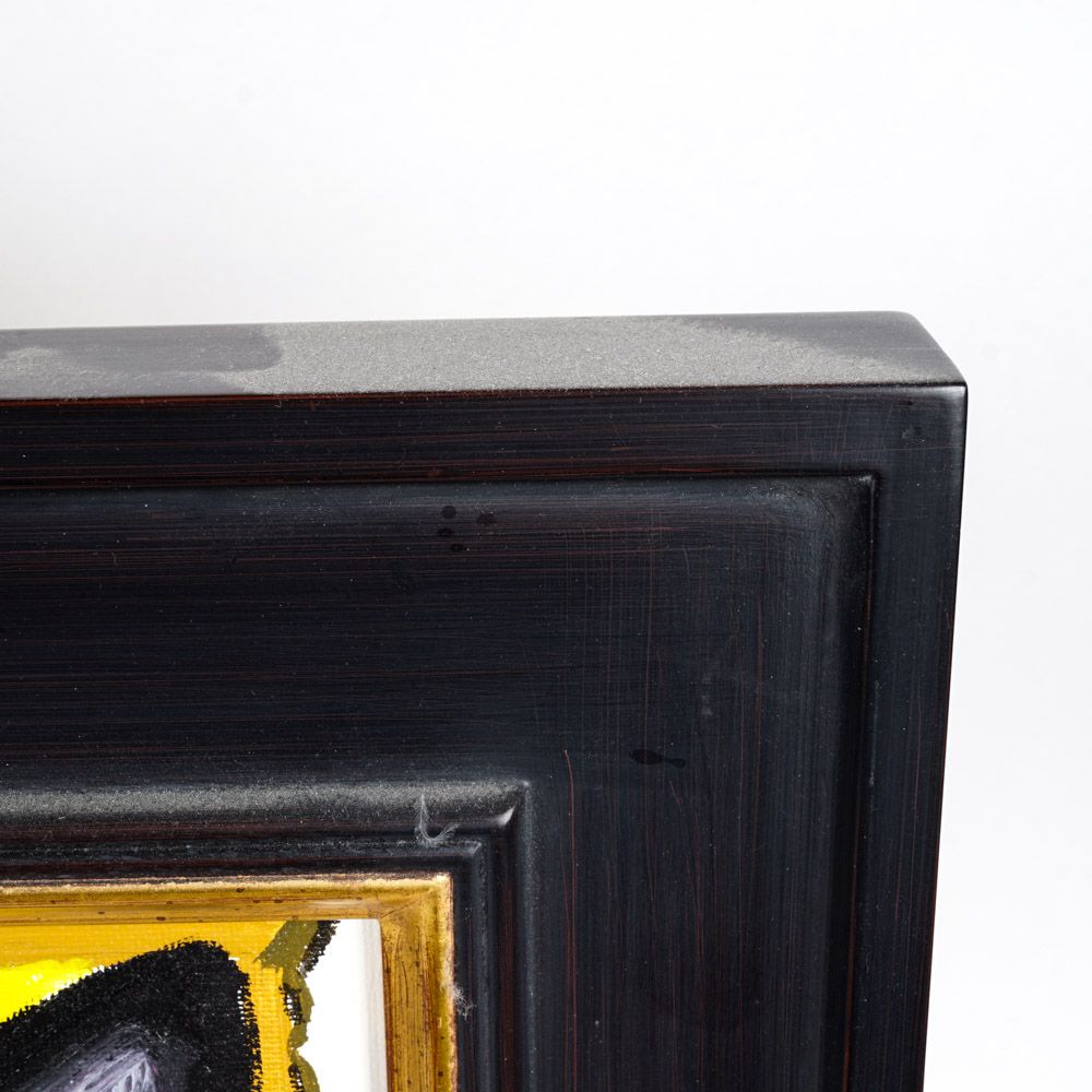 Julia McClurg "Lulu Bella" Oil Paintings of Black and White Dogs