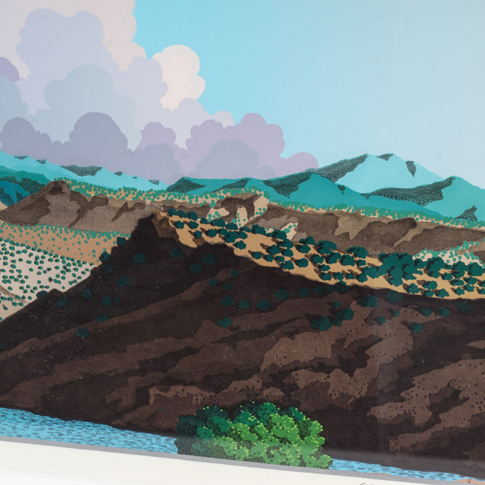 Doug West 1988 Limited Edition Serigraph "Cochiti Dawn"